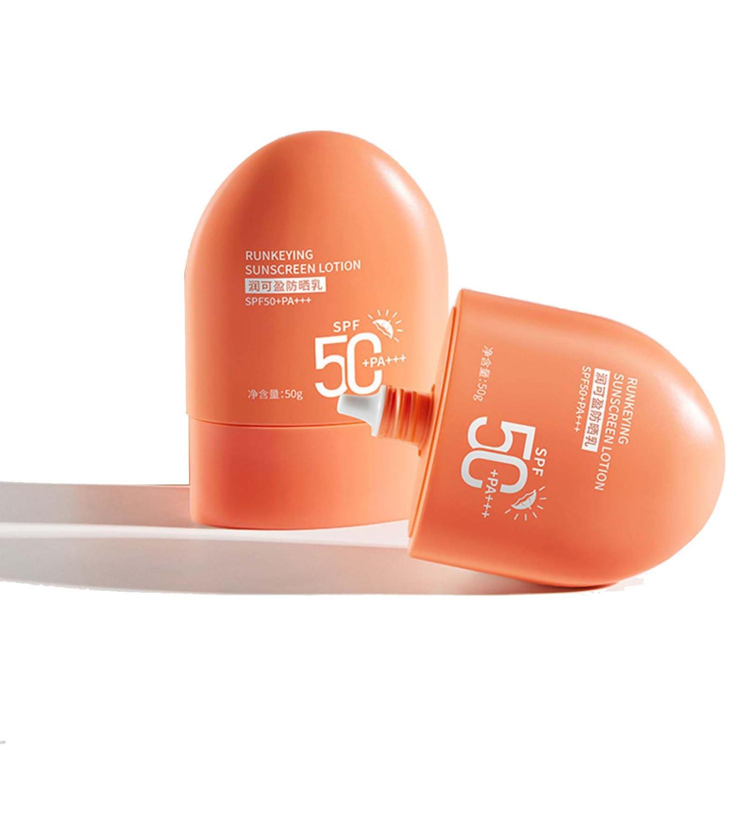 SPF50+ Sun Cream Face Moisturiser Brightening Serum For Face High Protection Against Uva & Uvb Face Suncream Sun Cream For All Skin Types Anti Aging&Skin Brightening Skin Barrier Repair 50g - Buy Online on GoSupps.com