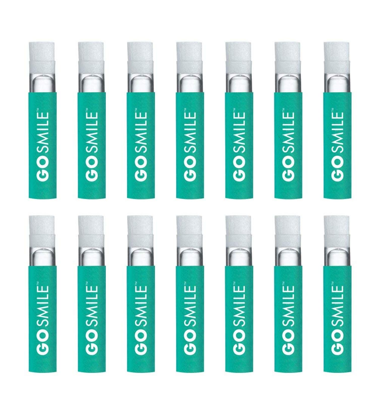 GO SMILE Teeth Whitening Stain Erasers - On-The-Go Instant Teeth Cleaning - Mint Flavored, 14 Count - Buy Online on GoSupps.com