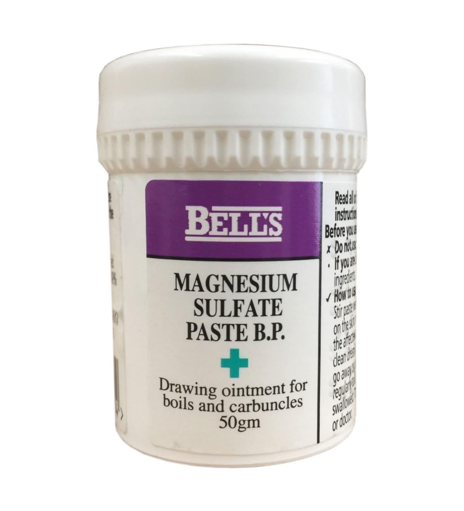 Bell's Magnesium Sulphate Paste B.P. 50gm - Fast-acting Relief for Skin Irritations - Buy Online on GoSupps.com