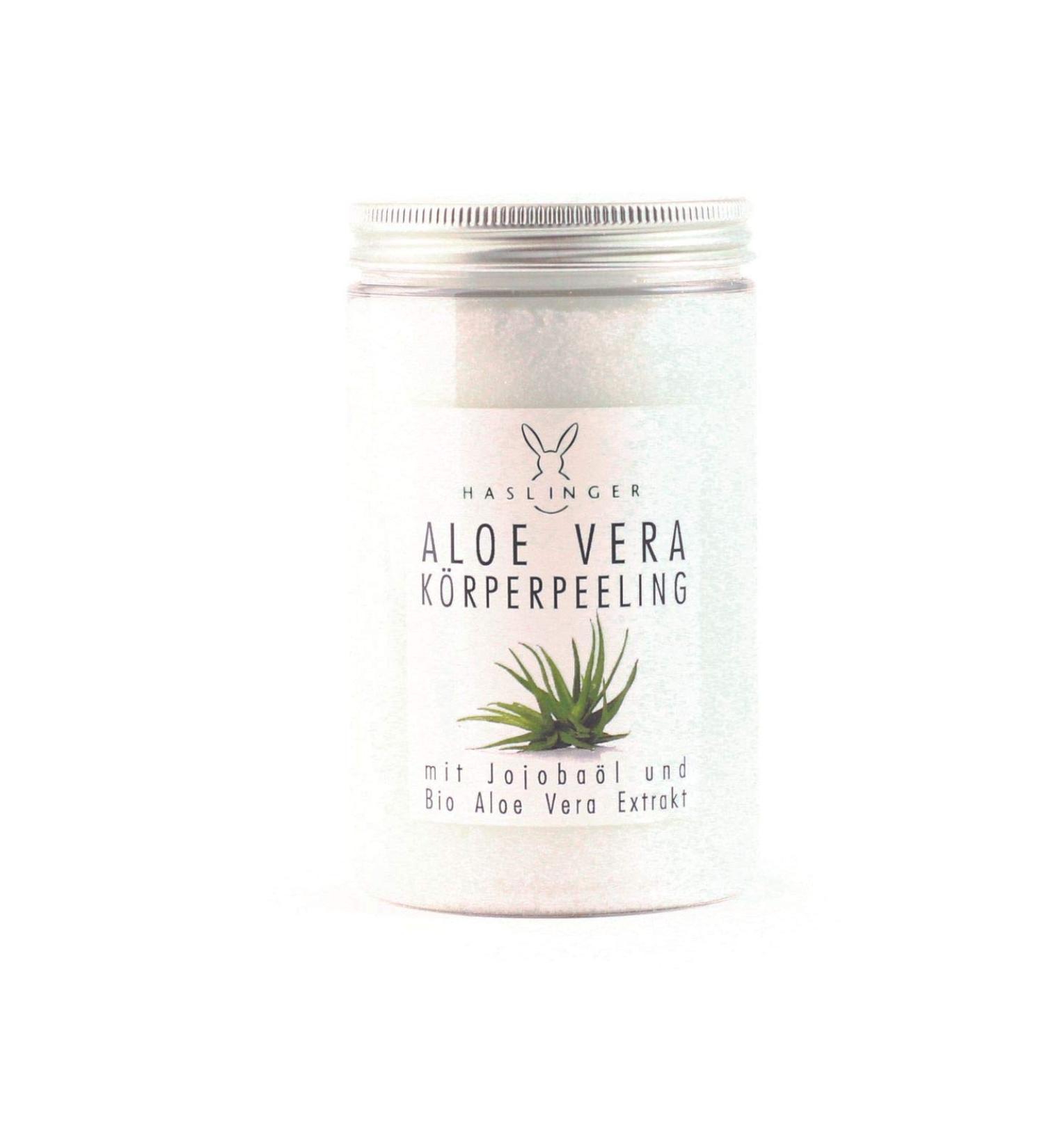 Haslinger aloe vera body peeling