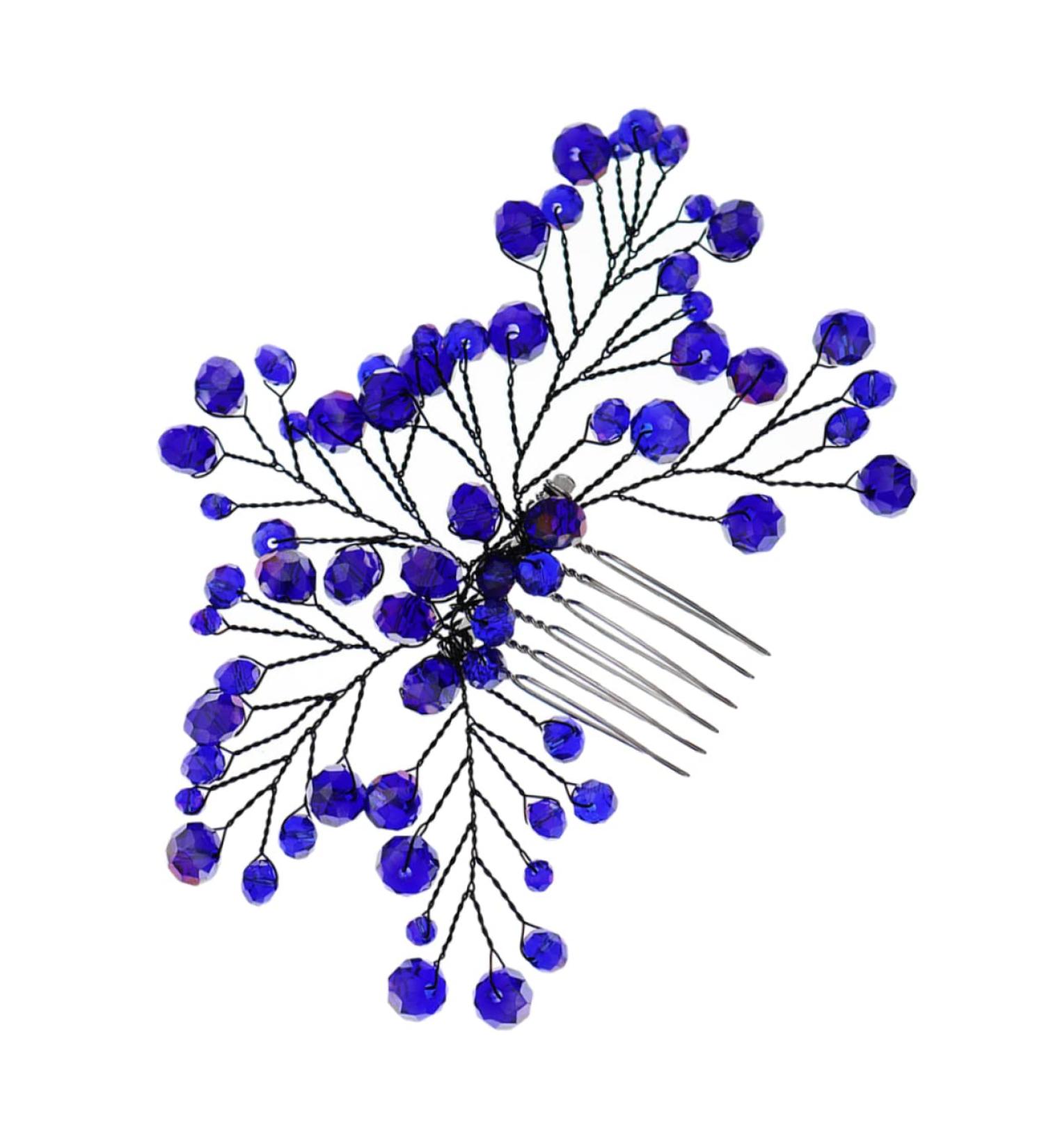 Angoily Bridal Wedding Comb Decorative Hair Clips Wedding Hair Accessories Bridal Hair Clips Leaf Headpiece Styling Comb Tiara Bridal Headpieces Hair up Bride Zircon European Fashion - Buy Online on GoSupps.com