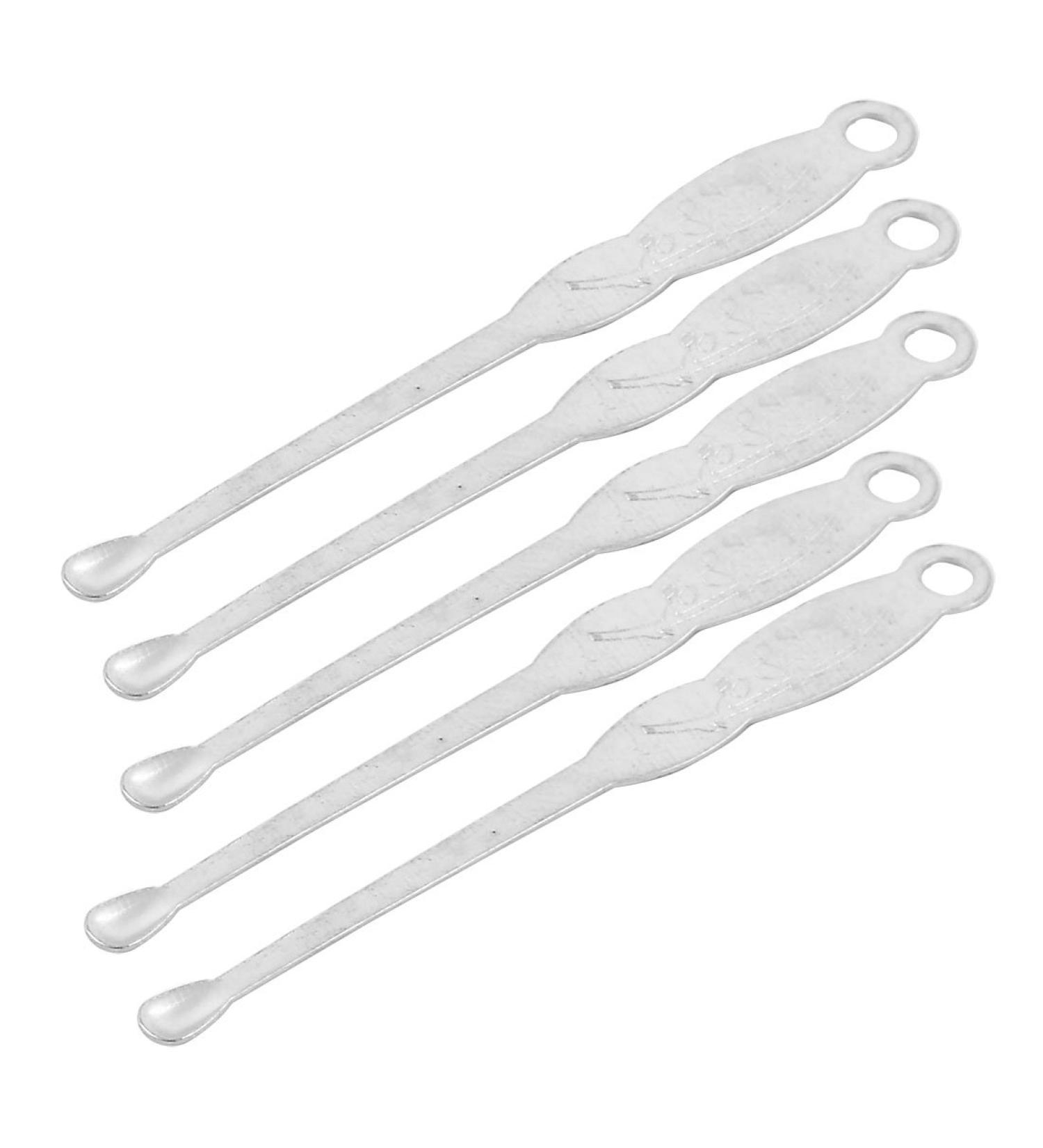 Qtqgoitem Metal Flower Earpick Ear Curette Earwax Removal Cleaner 5 Pcs (Model: 911 446 bc5 874 d0b)