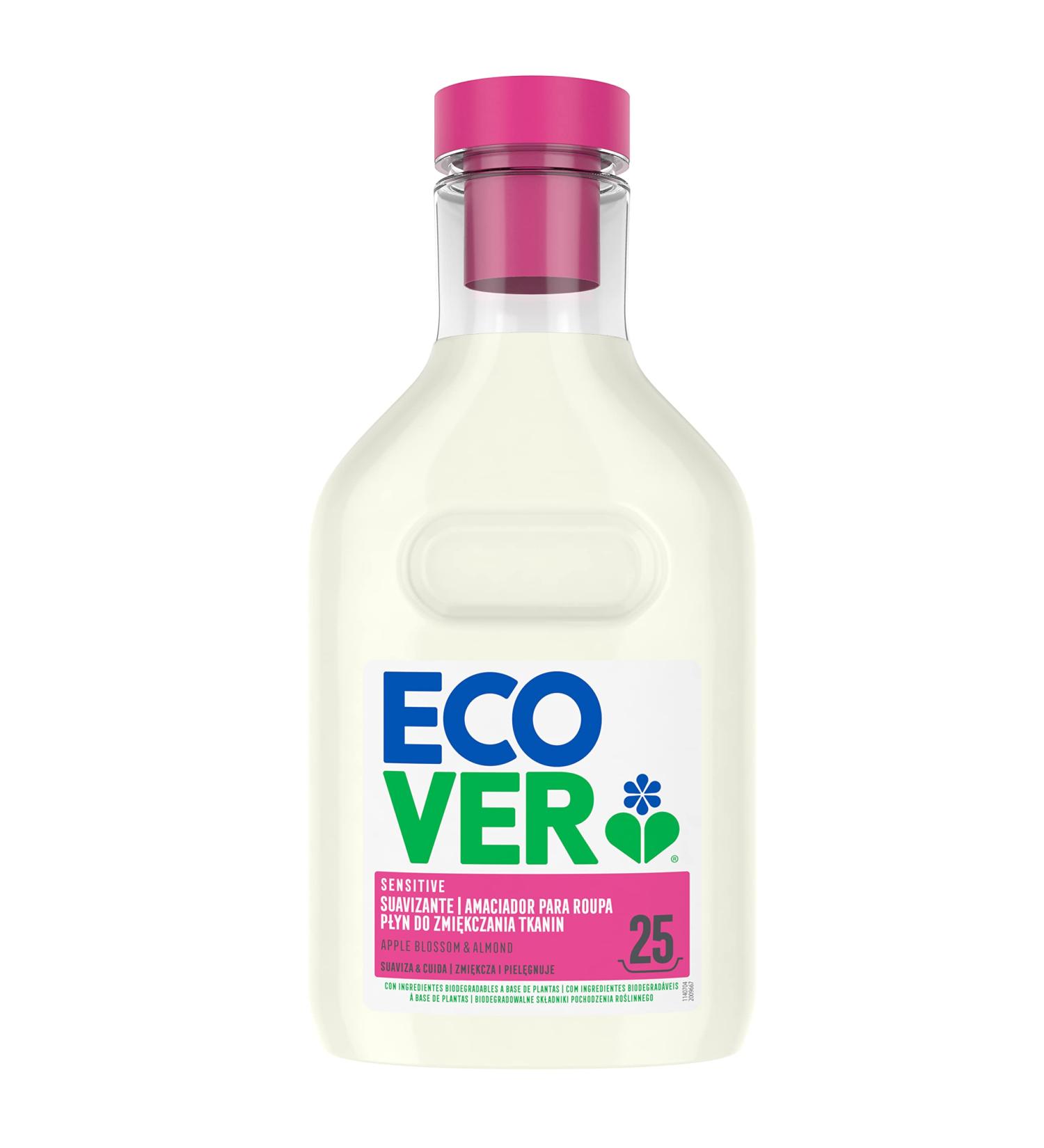 Buy Ecover Apple Blossom & Almond Fabric Softener 750ml - 25 Washes - Buy Online on GoSupps.com