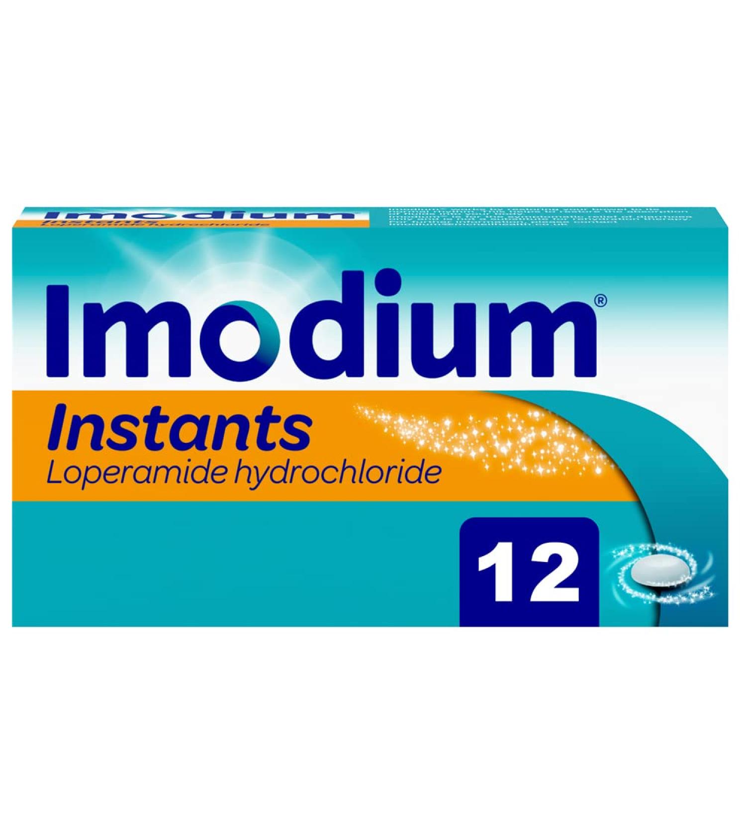 Imodium Instants for on The go Diarrhoea Relief 12 Tablets (Pack of 1) (Packing May Vary) 12 Count (Pack of 1) Instants - Buy Online on GoSupps.com