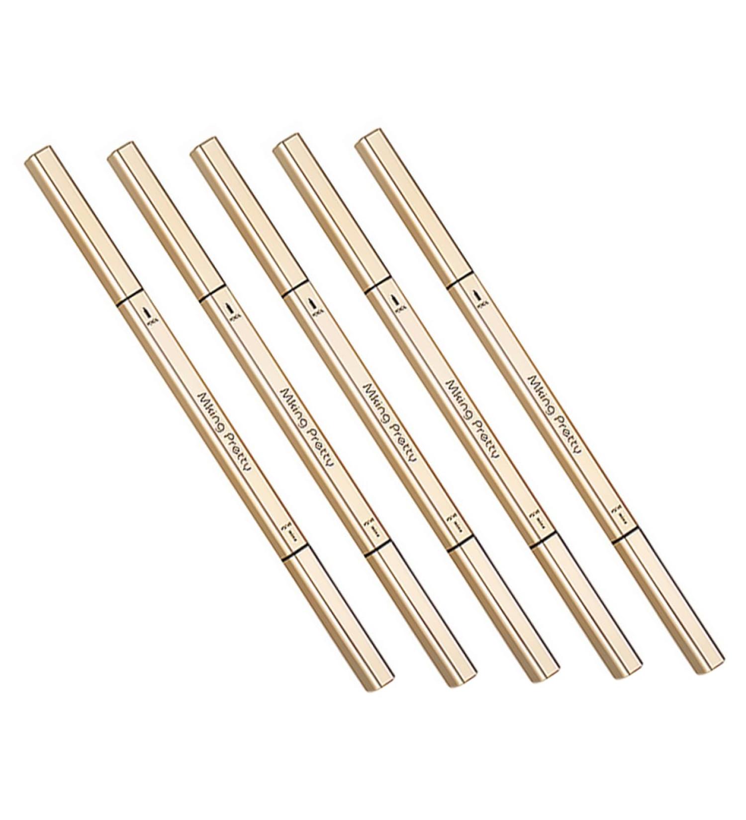 Didiseaon 5pcs Double Ended Eyebrow Pencil Portable Eyebrow Pencils Double-head Eyebrow Pens Anti-perspiration Eyebrow Pens Eyebrow Makeup Pencils Women Eyebrow Pencils Makeup Tools - Buy Online on GoSupps.com