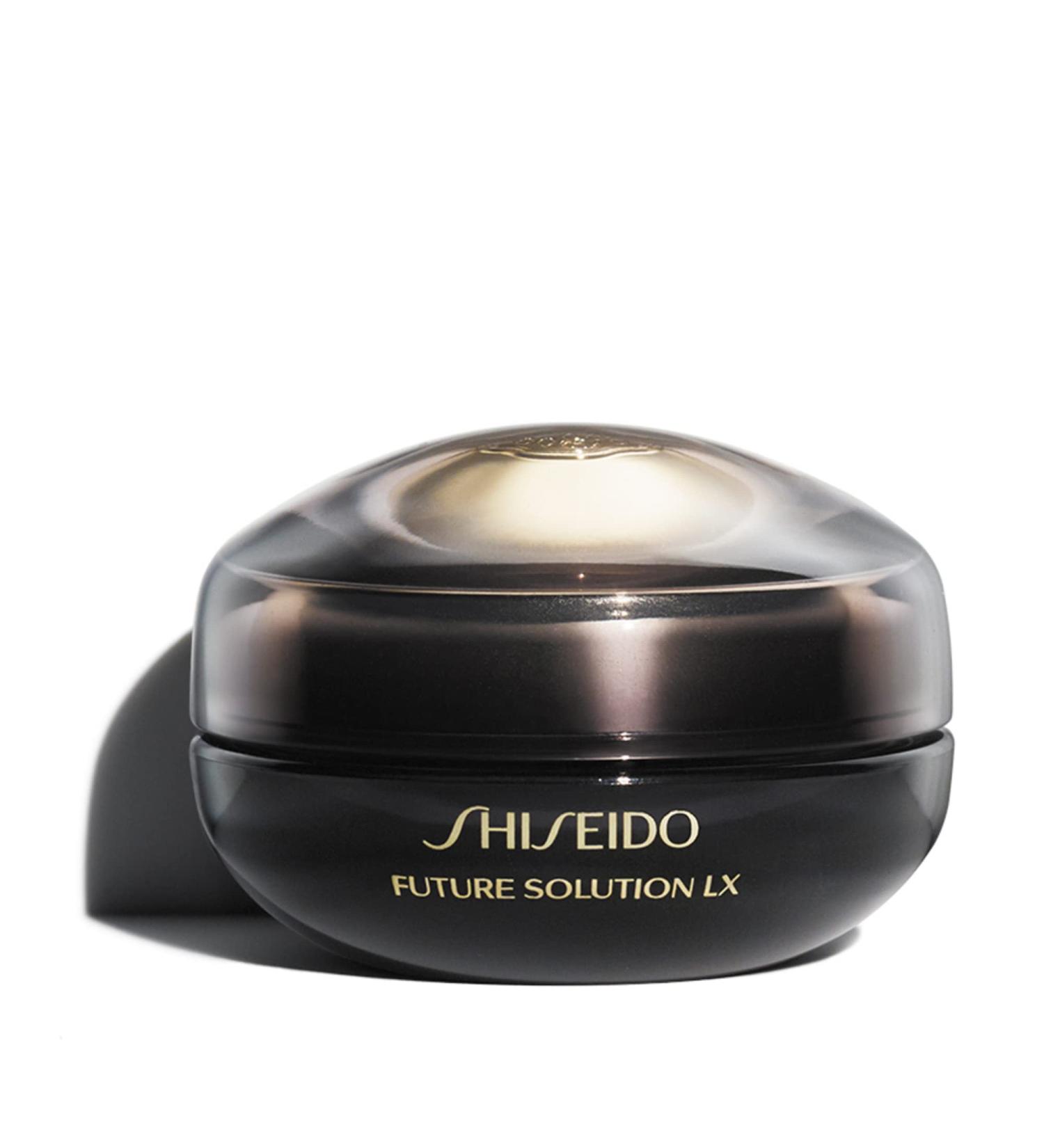 Shiseido Future Solution LX Eye and Lip Contour Regenerating Cream - 17 mL - Smooths Wrinkles, Sagging & Puffiness - Radiant Hydrated Skin - Buy Online on GoSupps.com