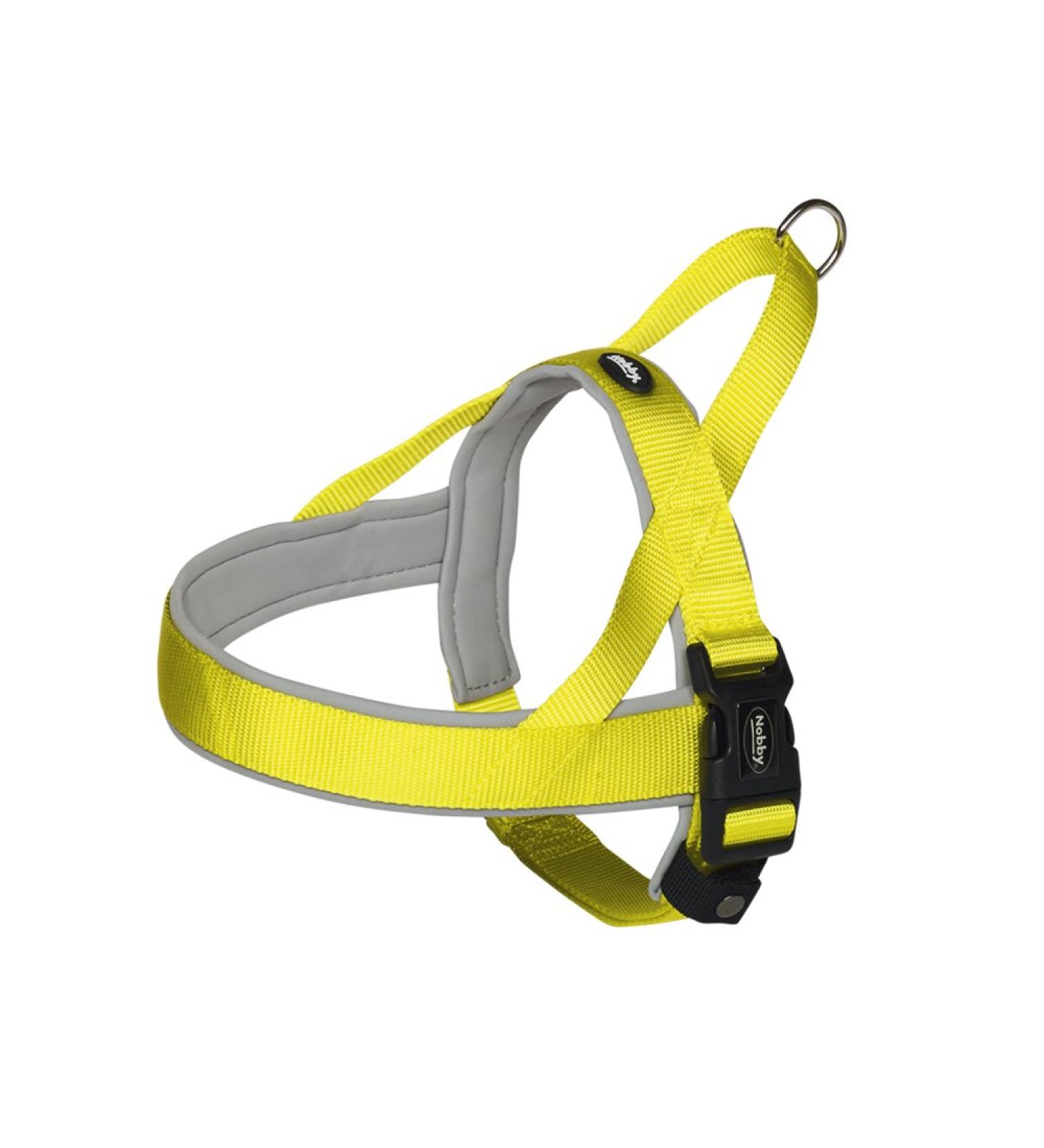 Nobby Norwegian harness "Classic Preno" dark grey 110 x 74 x 30 cm Classic Preno Yellow/Grey