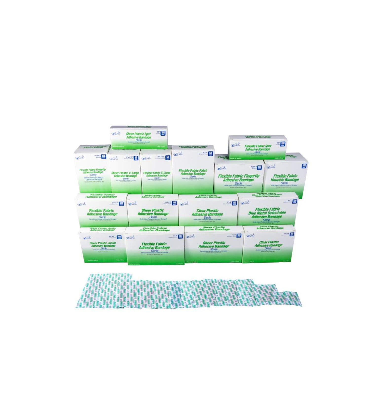Buy Omni 9084-21 Adhesive Fabric Strip - 3/4" x 3" - Pack of 100 | International Shipping Available - Buy Online on GoSupps.com