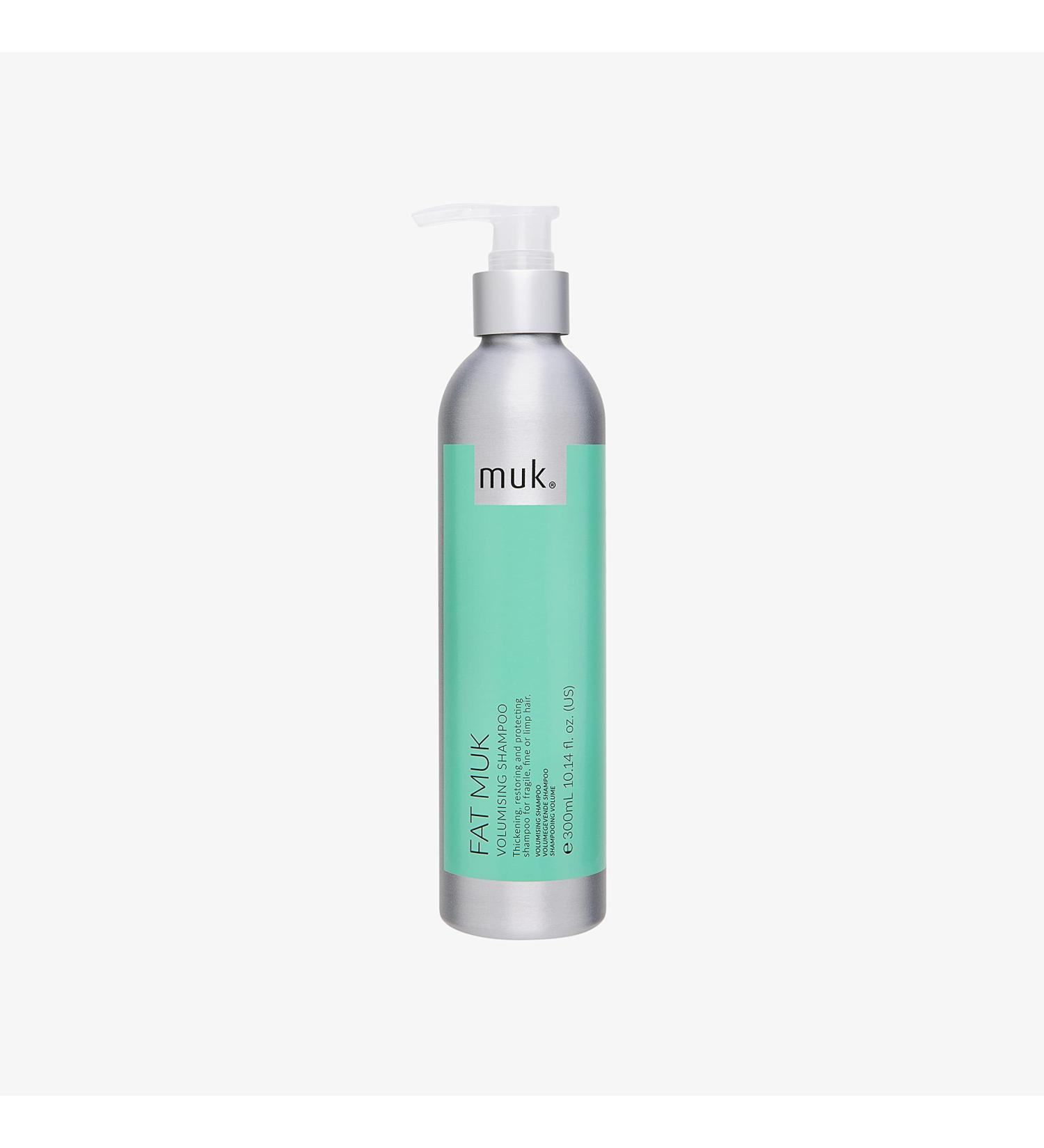 MUK. Haircare Fat Volumising Shampoo 300ml - Thickens & Strengthens Hair for All Hair Types - International Shipping Available - Buy Online on GoSupps.com