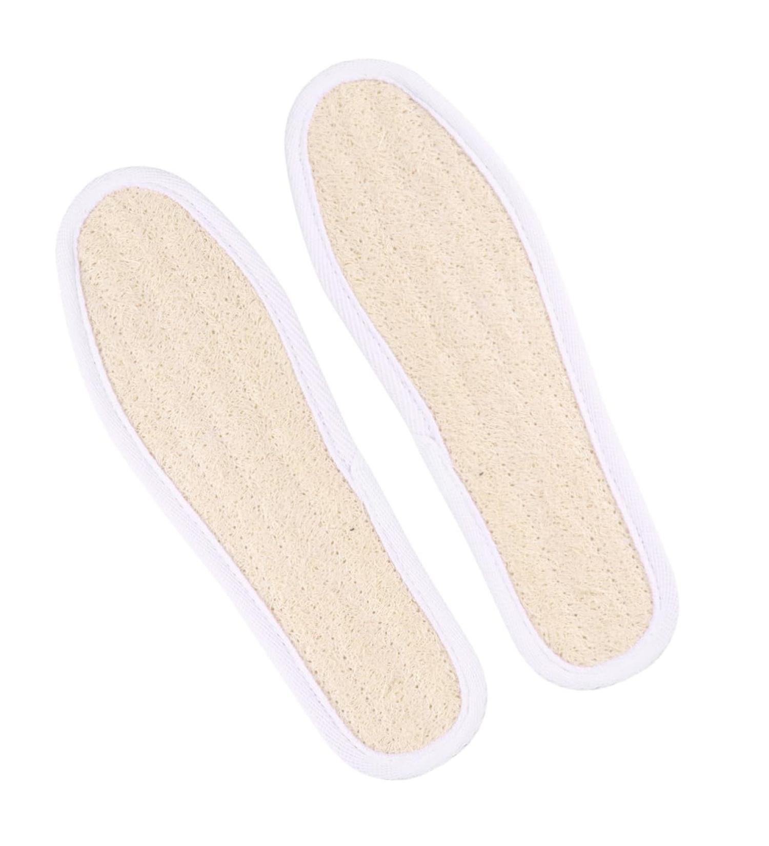 FRCOLOR Shoe Cushions - Breathable Loofah Insoles for Sweat Absorption | Comfortable Assorted Color Pads 26x9cm - Buy Online on GoSupps.com