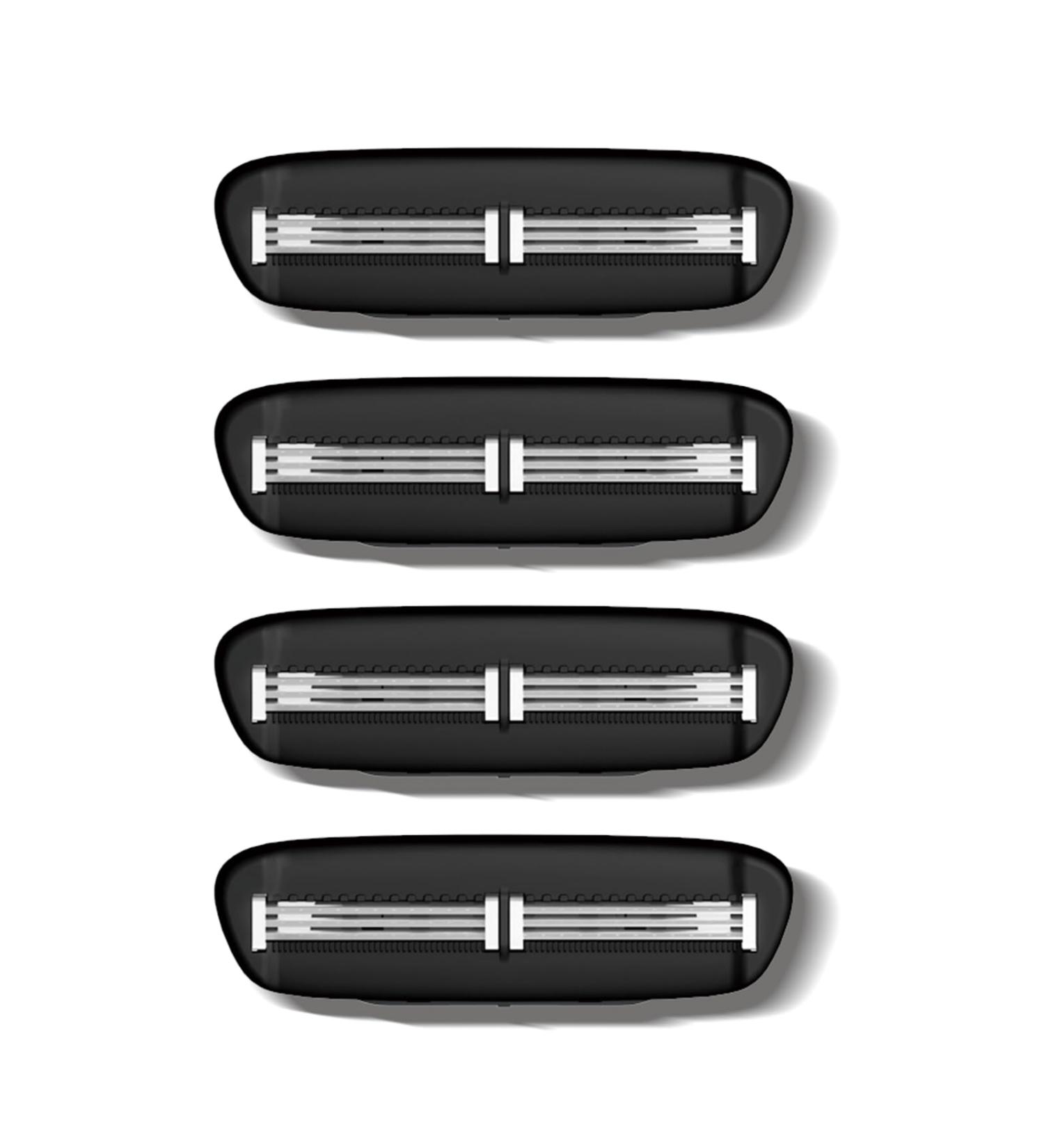 4 Replacement Cartridges for FLOVES Back Shaver - International Shipping Available - Buy Online on GoSupps.com