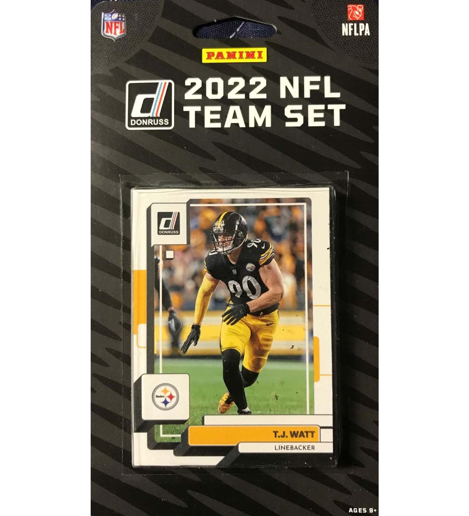 Pittsburgh Steelers 2022 Donruss Team Set w/ Rated Rookie Cards - Kenny Pickett, George Pickens and More Rookies - Buy Online on GoSupps.com