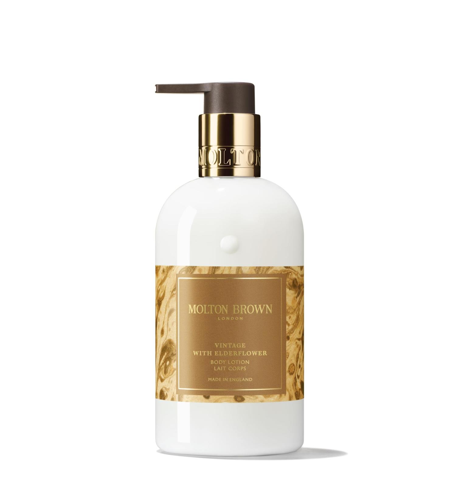 MOLTON BROWN VINTAGE WITH ELDERFLOWER BODY LOTION 10 OZ.