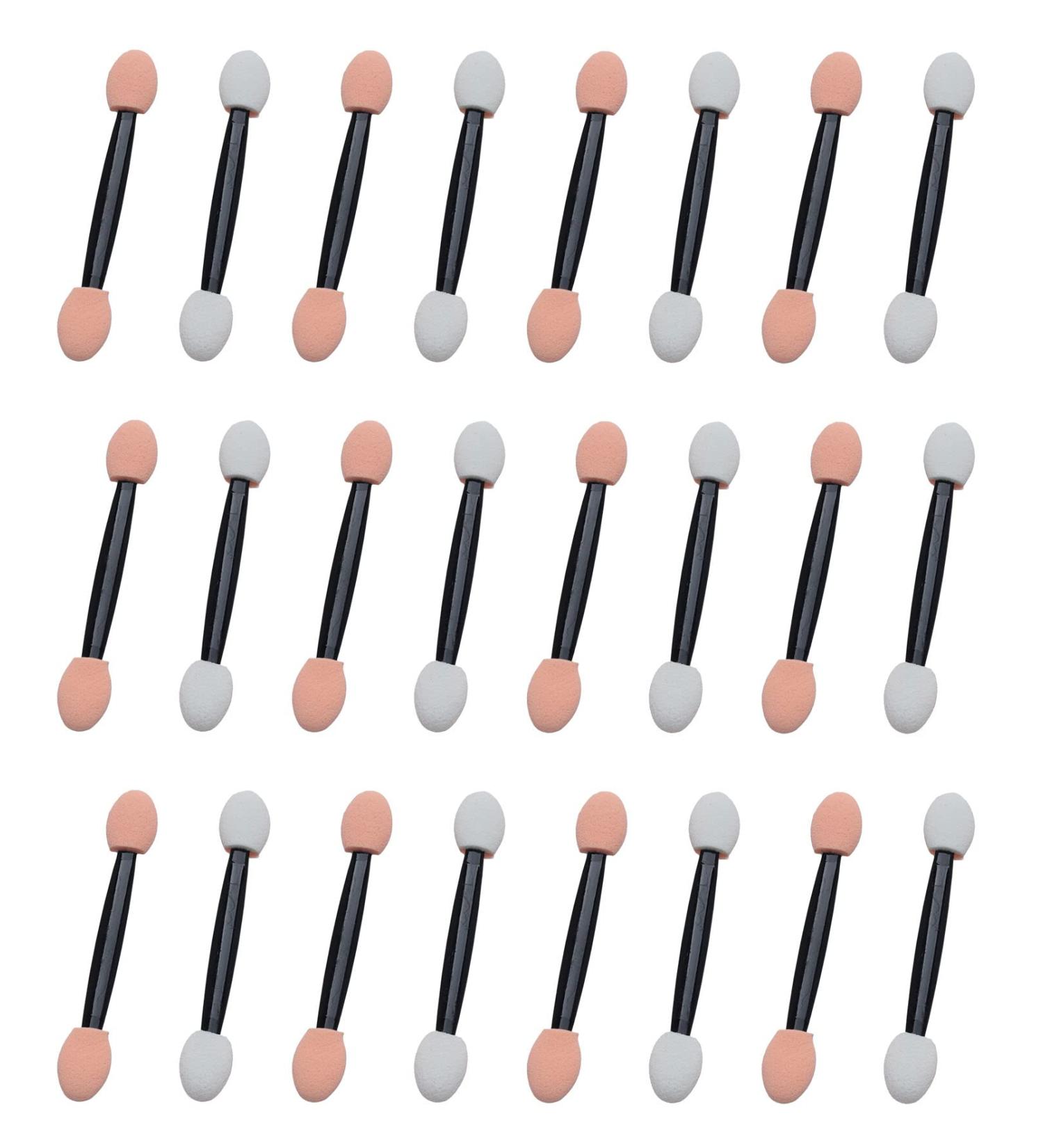 Buy SOWAKA 50 Pcs Eyeshadow Applicators - Double Sided Soft Disposable Makeup Brushes for Women & Girls | International Shipping - Buy Online on GoSupps.com