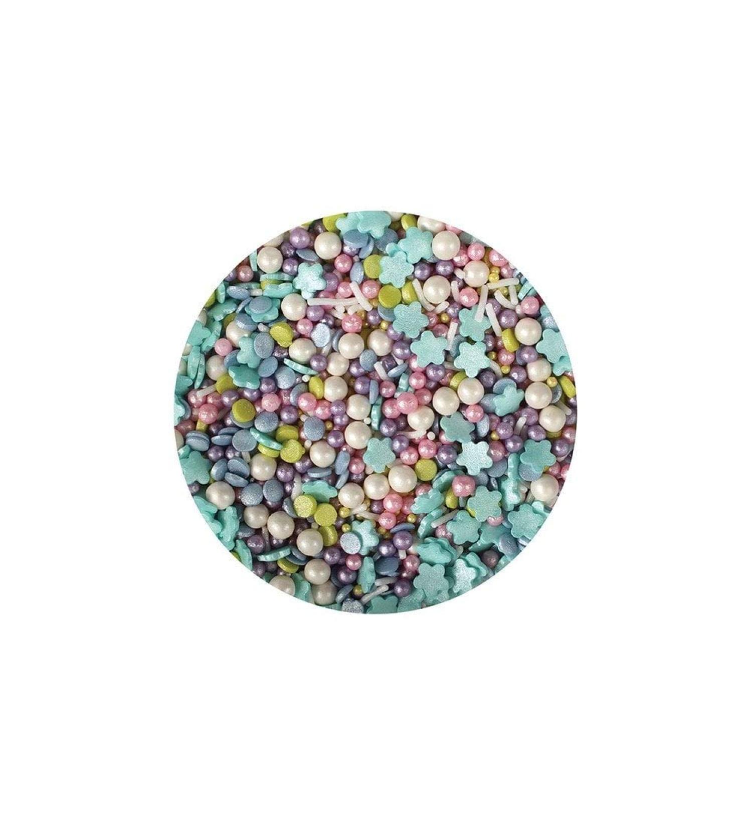 Purple Cupcakes Sprinkles Mix - MERMAID - Cake and Cupcake Sprinkles for Birthdays Weddings and all occassions
