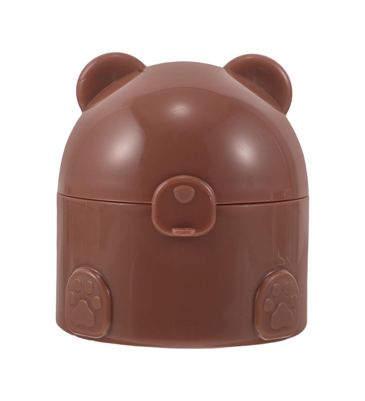 Vaguelly Houppette et r cipient : tui de voyage pour poudre pour femmes et b b s support portable et mignon pour la maison et les voyages Coffee - Buy Online on GoSupps.com
