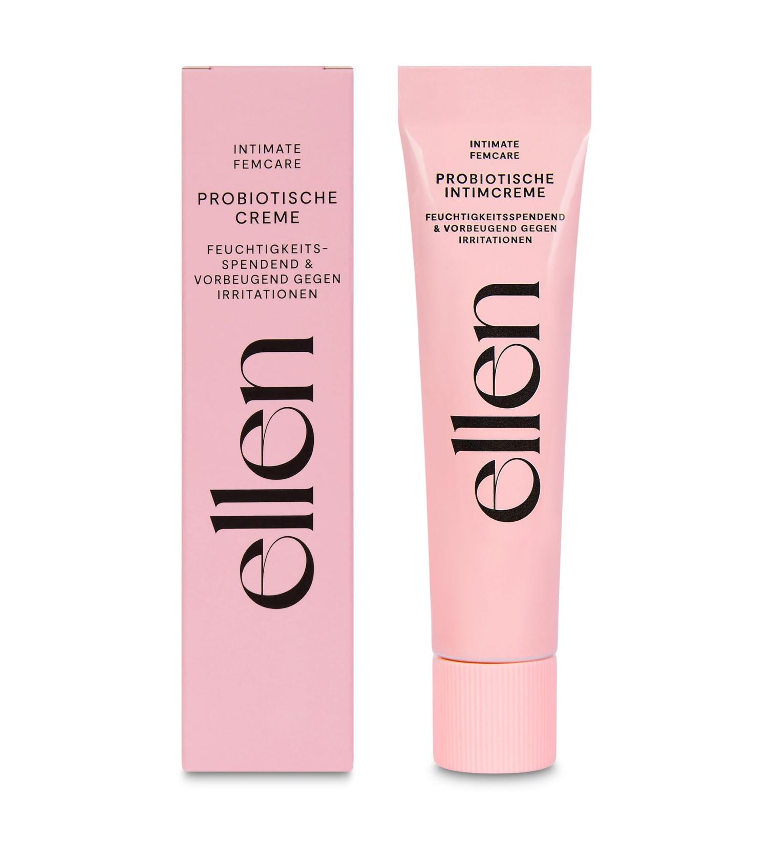 Ellen Intimate Care Probiotic Cream for Women | Moisturising Ointment for Vaginal Dryness & Itching - International Shipping Available - Buy Online on GoSupps.com