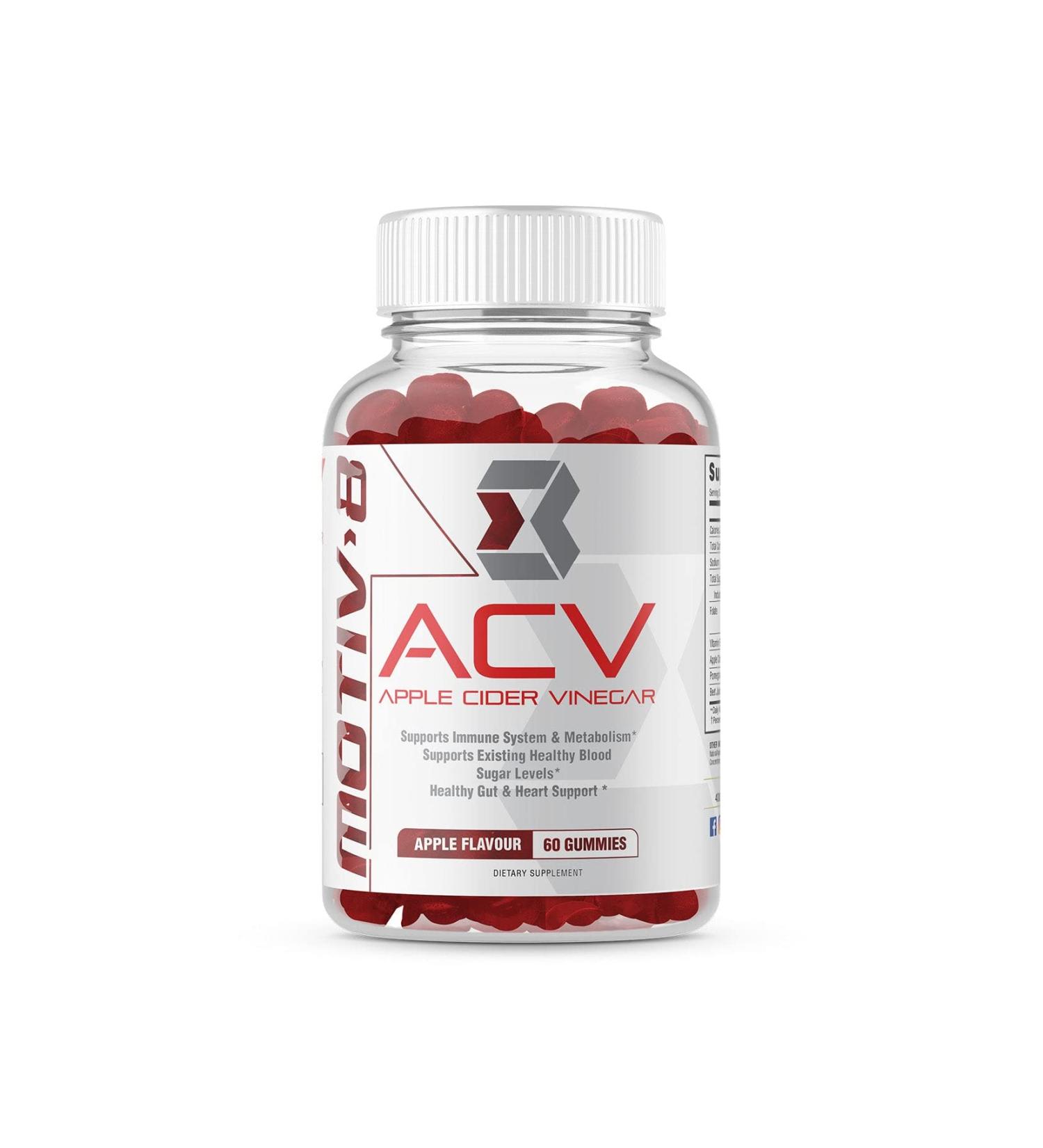 Motiv-8 Nutrition Apple Cider Vinegar (60 Gummies)
