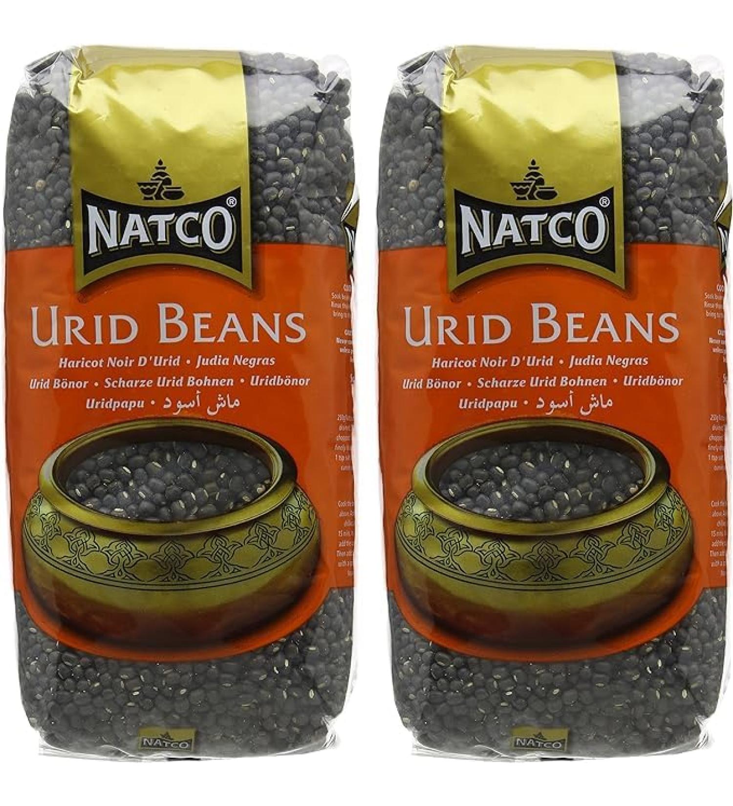 Seelans Superstore Natco Urid Beans 1 kg (Pack of 2) | Urid Beans | High Fiber | Healthy | Indian Origin - Buy Online on GoSupps.com