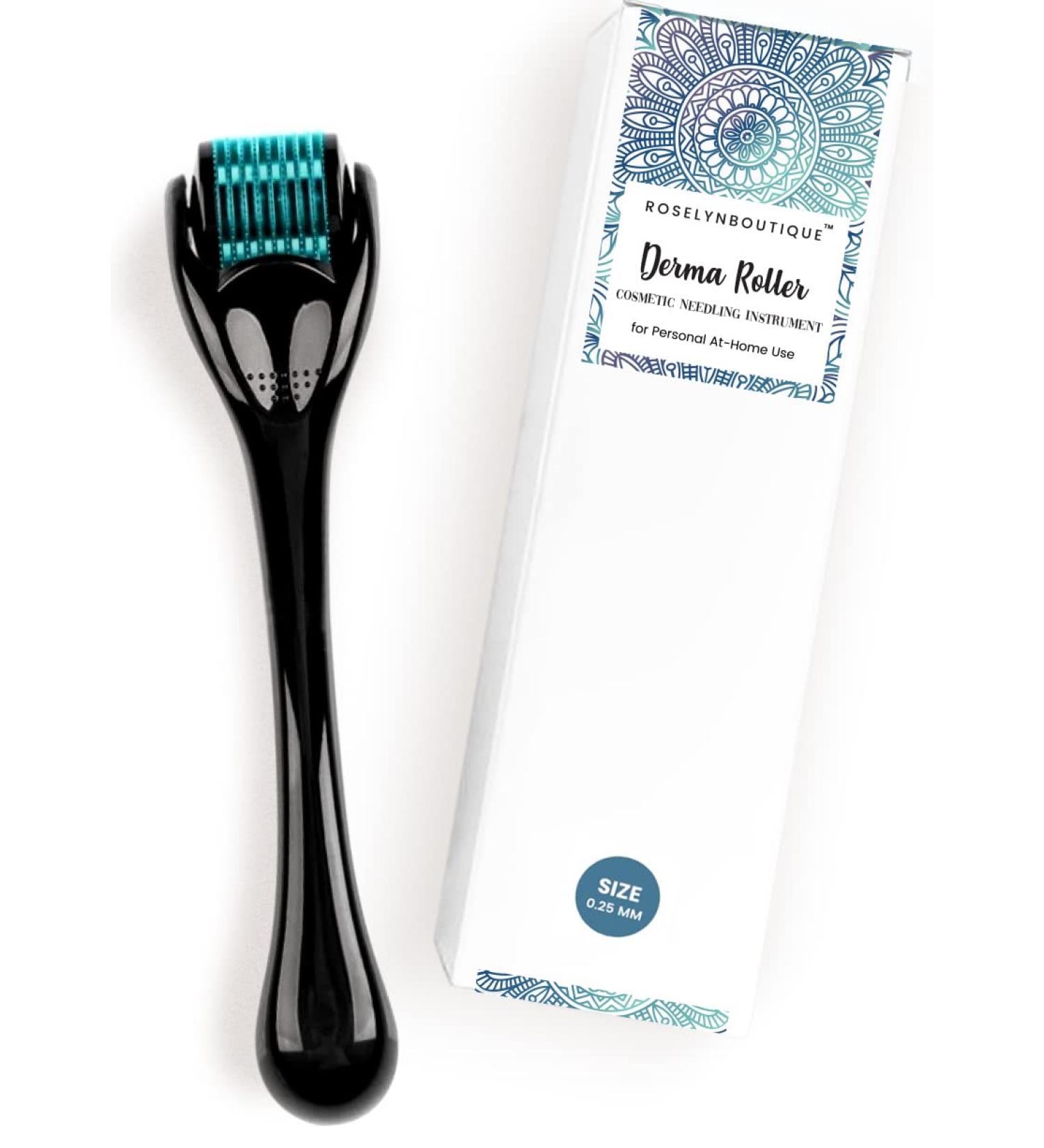 Beard Kit - Derma Roller for Facial Hair Growth & Skin Care | 0.25mm Beard Care Tools - Buy Online on GoSupps.com