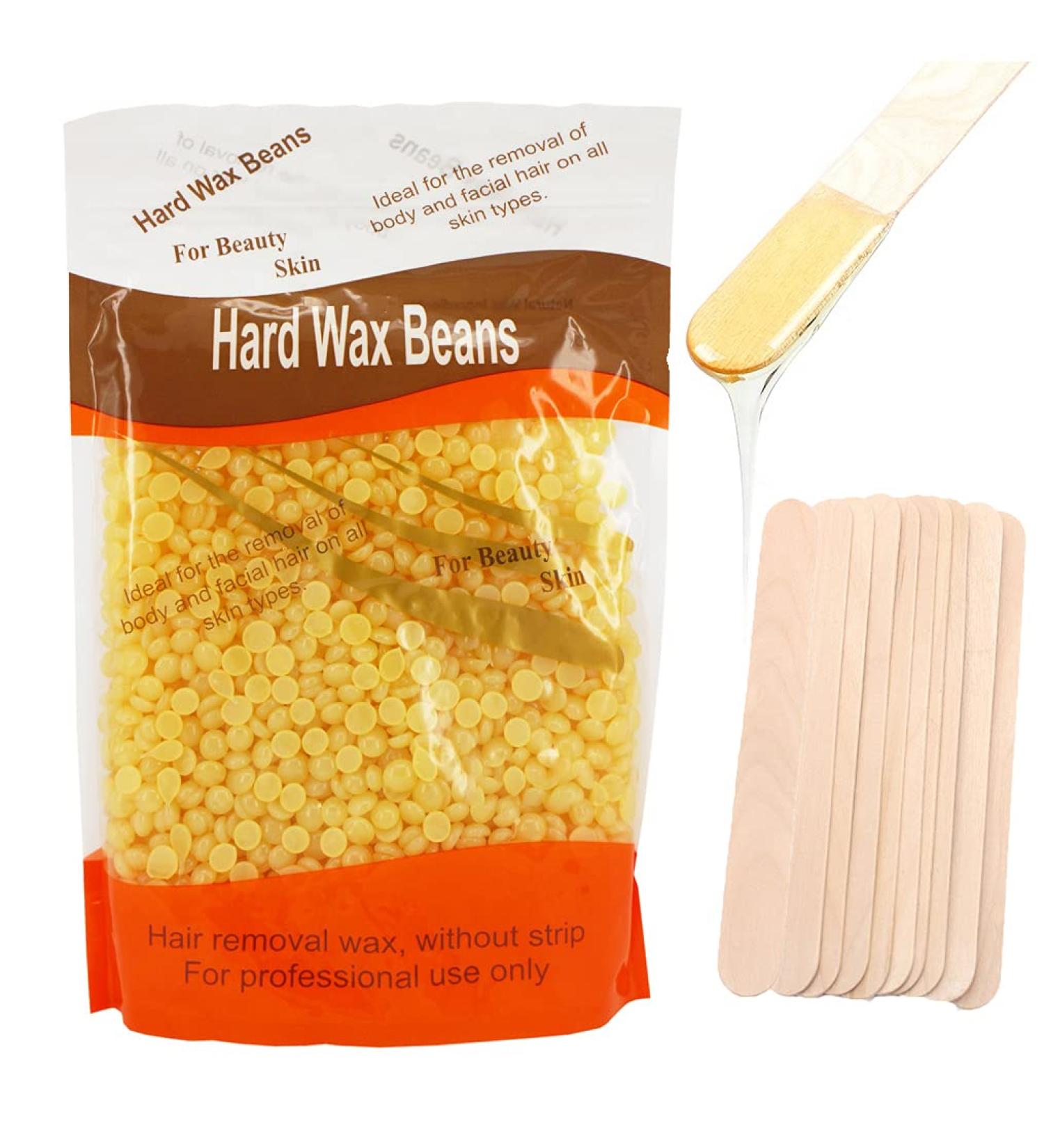 iMeshbean Professional Double Pot Wax Warmer for Salon Paraffin Spa with 14OZ Honey Wax Beads - Buy Online on GoSupps.com