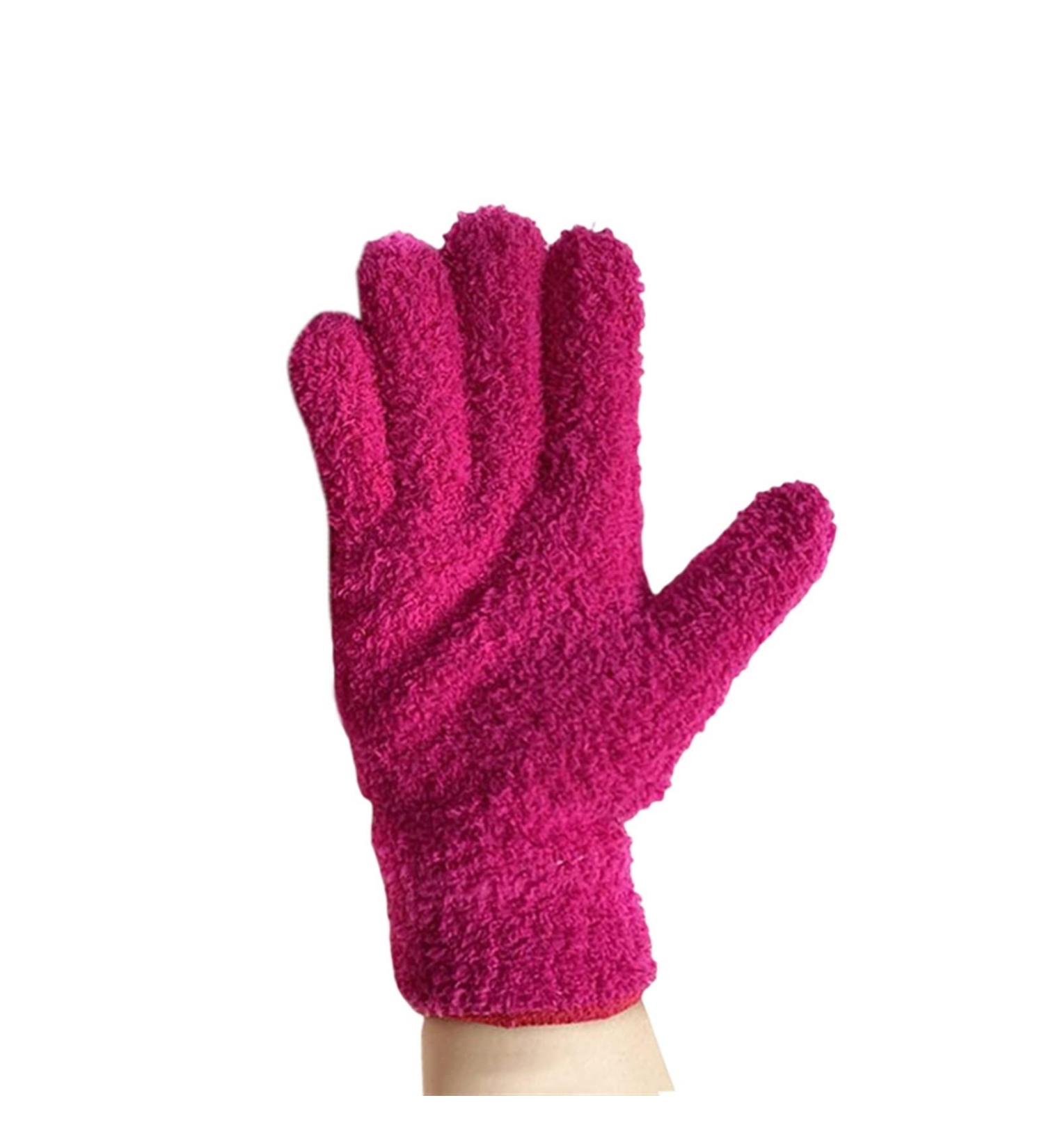 MBNVBNM Cleaning gloves Dust Removal Cleaning Gloves Reusable Household Cleaning Tools Mitt Car Care Washing Window Dust Remover Coral Velvet Gloves (Color : 4 Size : Only 1pc) - Buy Online on GoSupps.com