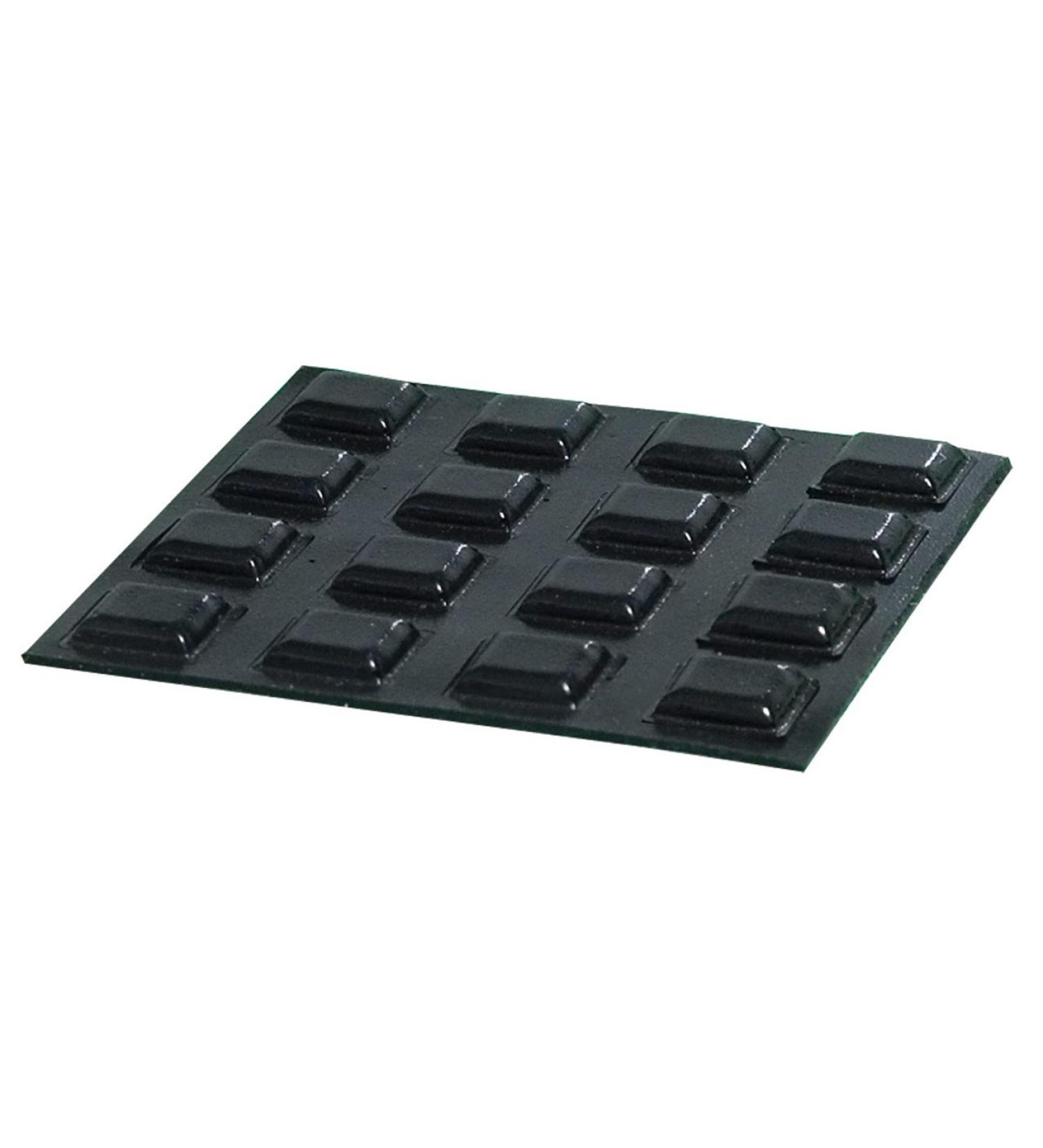 Bump Dots - Black, Square 25 per Package