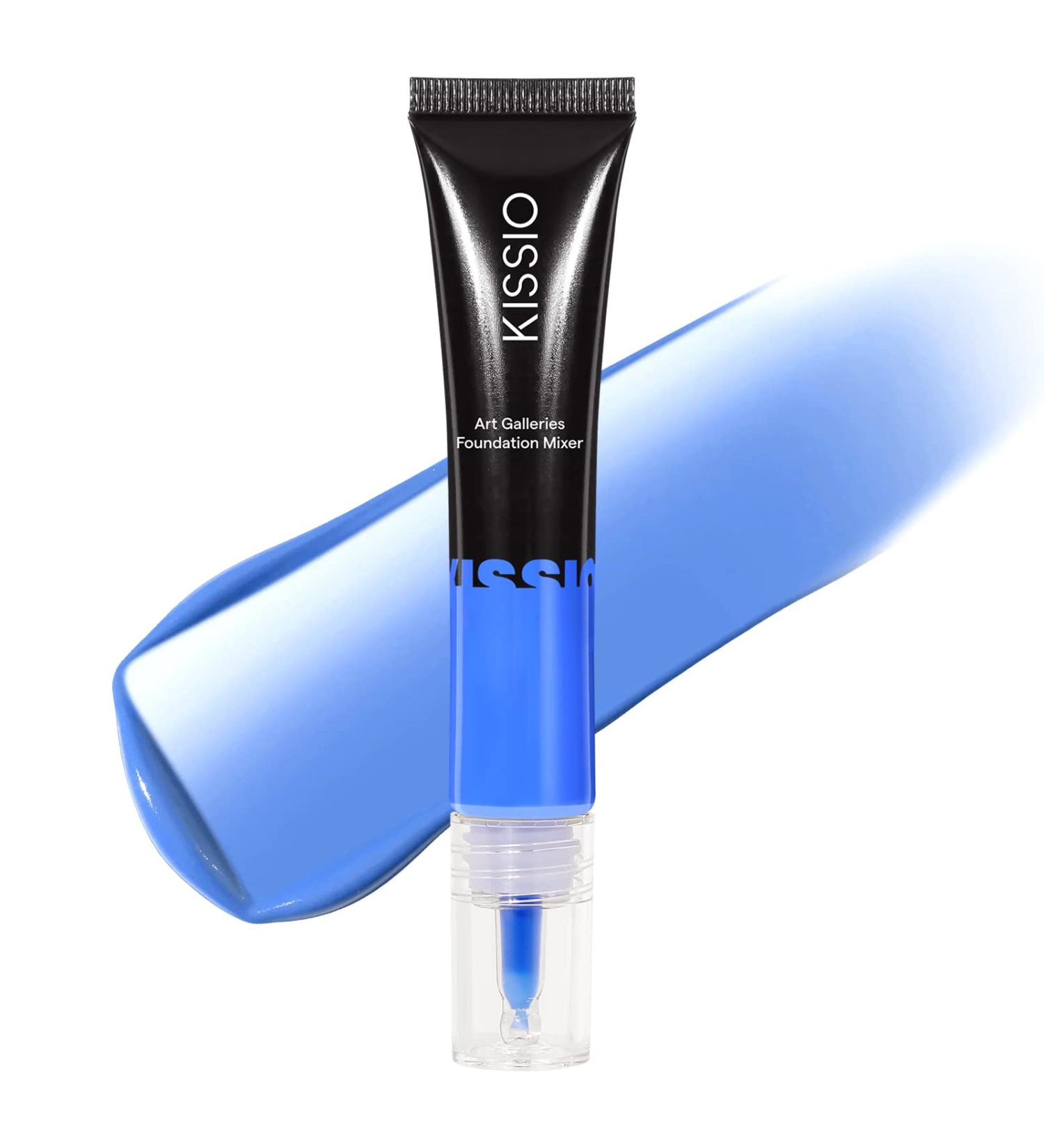 KISSIO Blue Foundation Mixing Pigment - Color Corrector for Smooth & Light Blends - Cruelty-Free - 0.67 oz - Buy Online on GoSupps.com