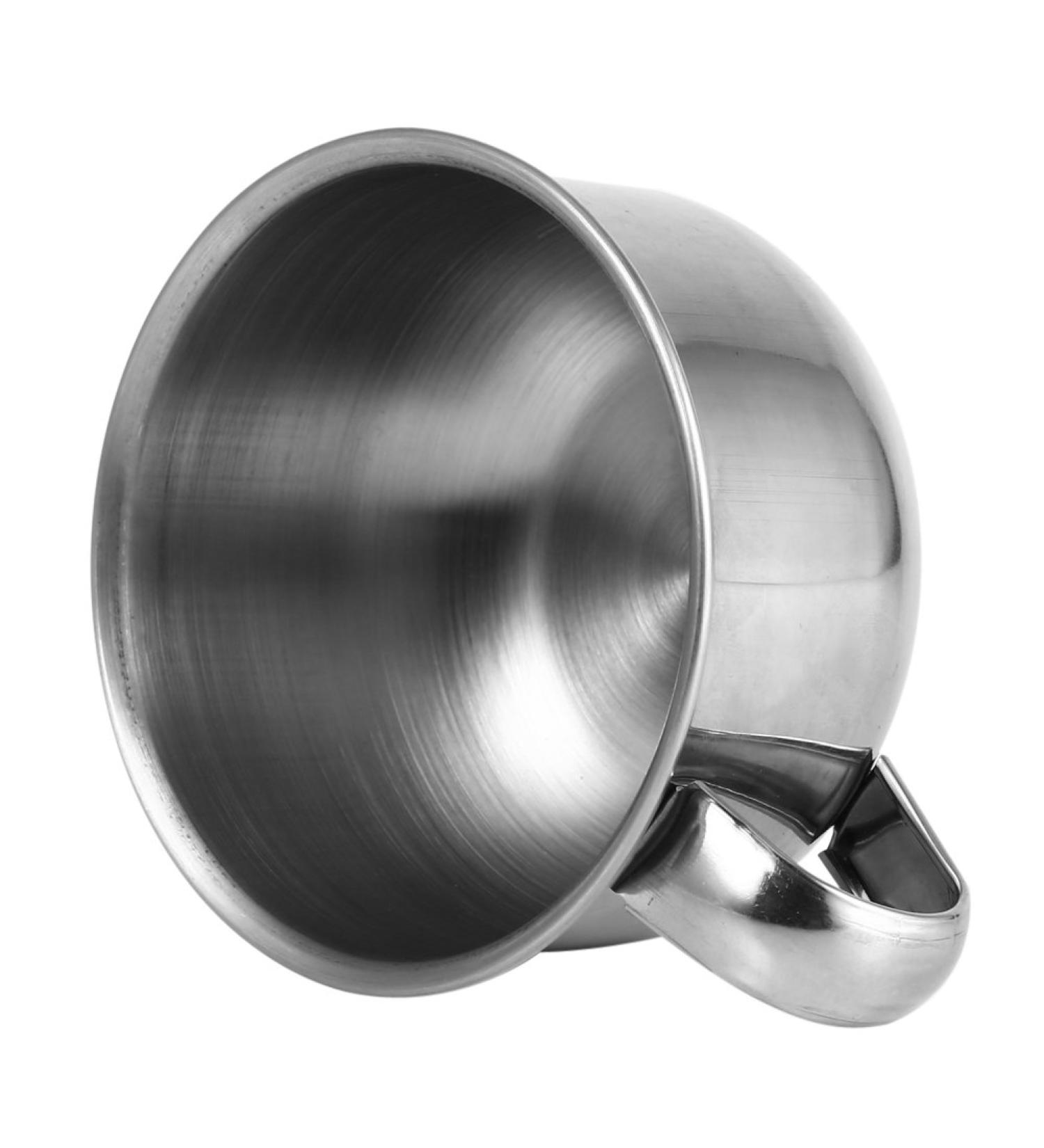 HERCHR Stainless Steel Shaving Soap Bowl - Durable Mug Cup for Men | Perfect Shaving Foam Tool & Gift - Buy Online on GoSupps.com