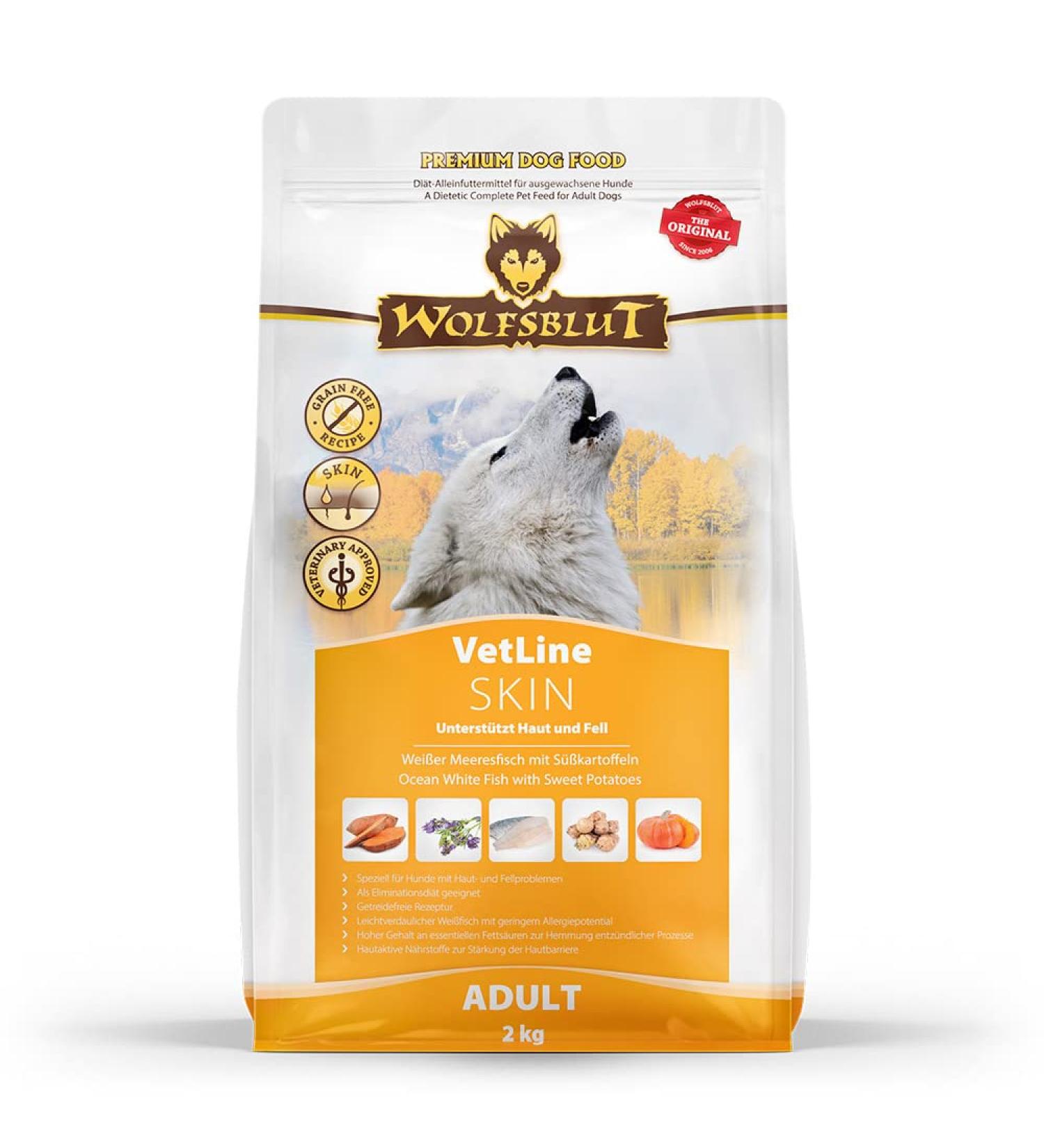 Wolfsblut VetLine Skin Poisson Blanc 2 kg