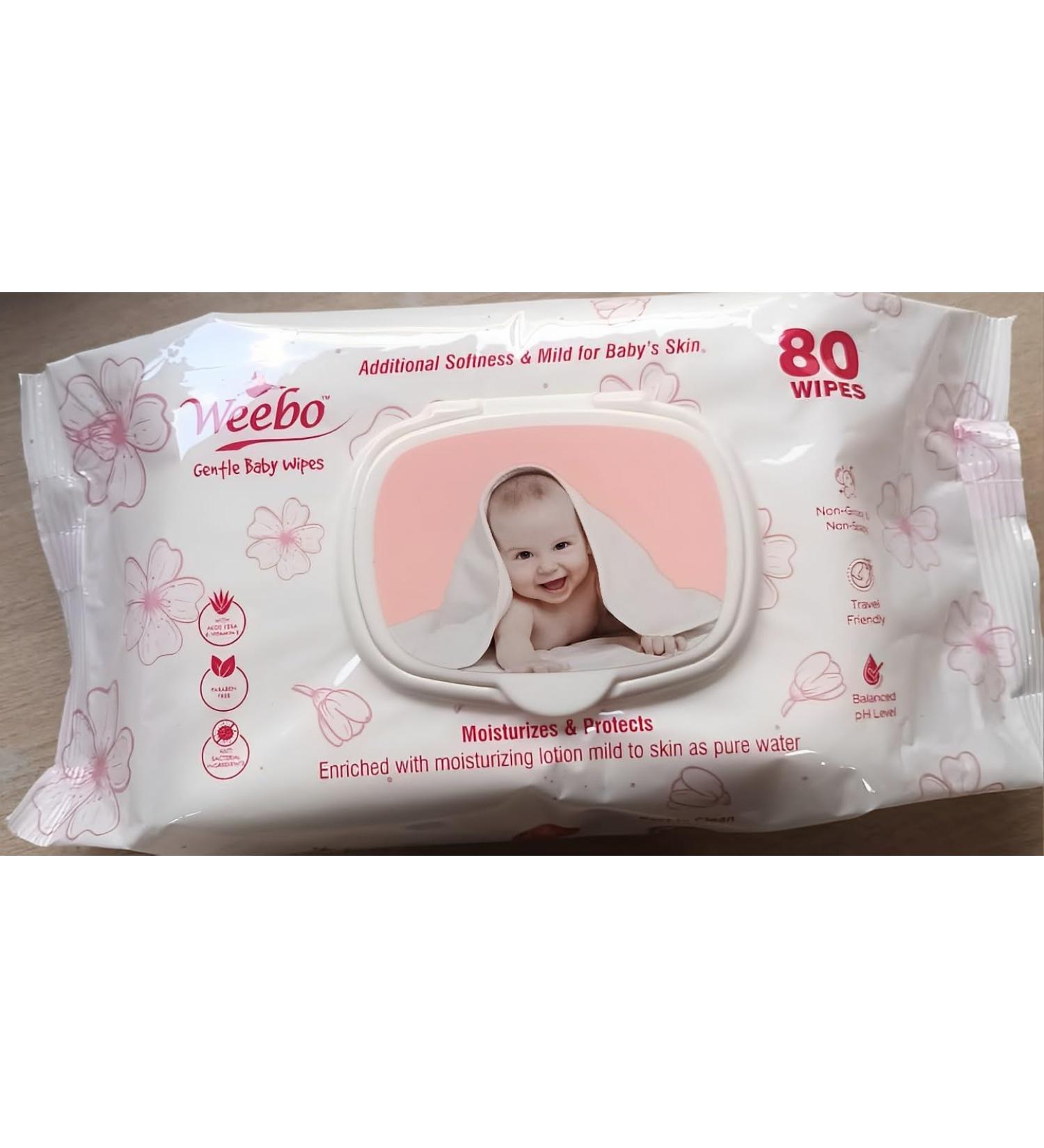 Buy Baby 3X Thicker & Softer 80 Wipes - Gentle & Safe for Your Baby | Fast International Shipping - Buy Online on GoSupps.com