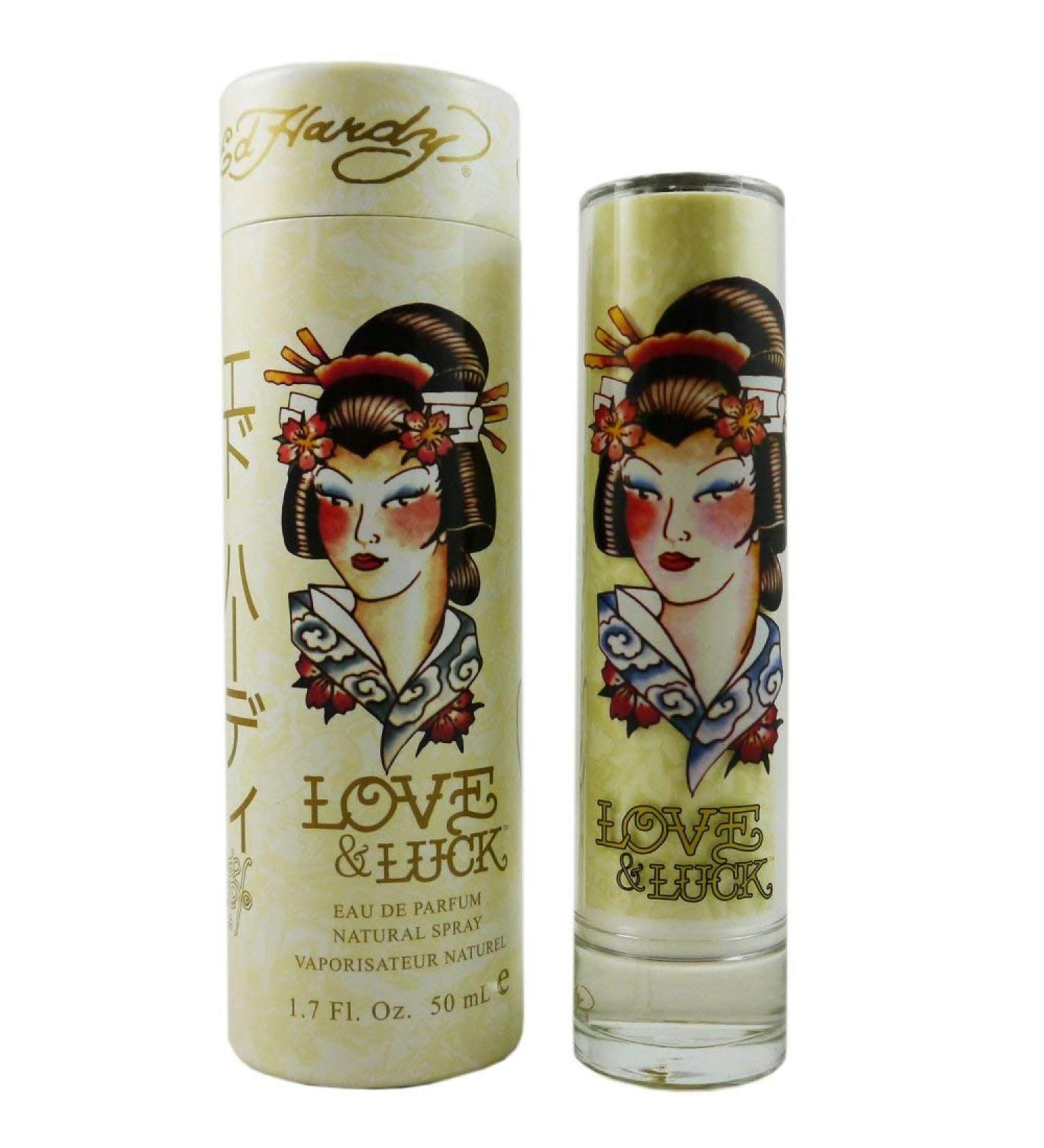 Christian Audigier Ed Hardy Love & Luck Woman Eau De Parfum for women 1.7 oz Love & Luck Christian Audigier 1.7 Ounce (Pack of 1)