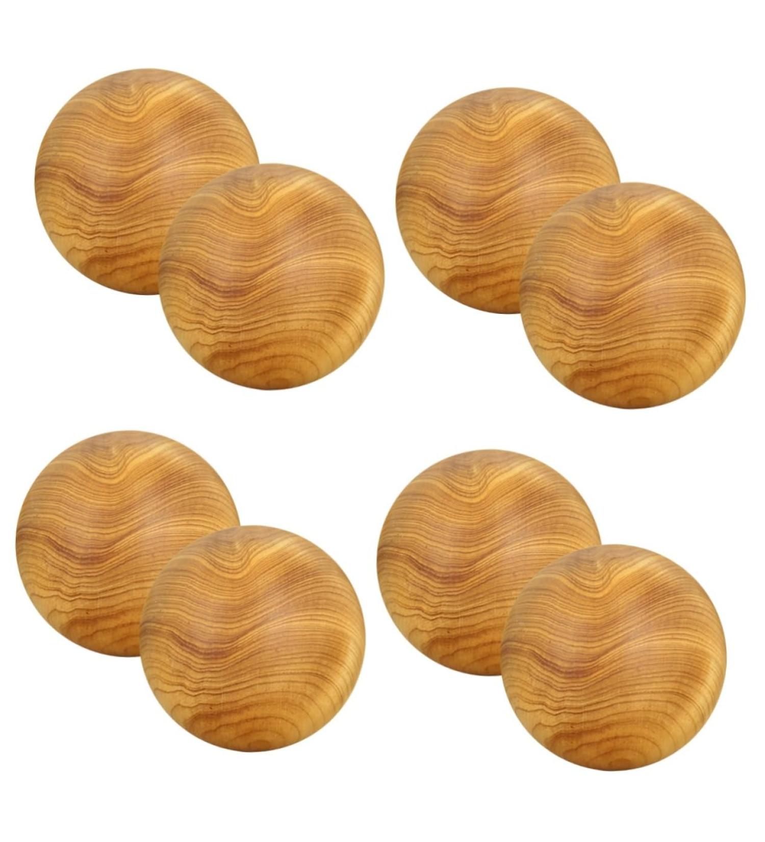 FRCOLOR 8 STK Massage Globe - Wooden Exercise Roller & Neck Massage Device | Asian Meditation Balls for Fitness & Relaxation - Buy Online on GoSupps.com