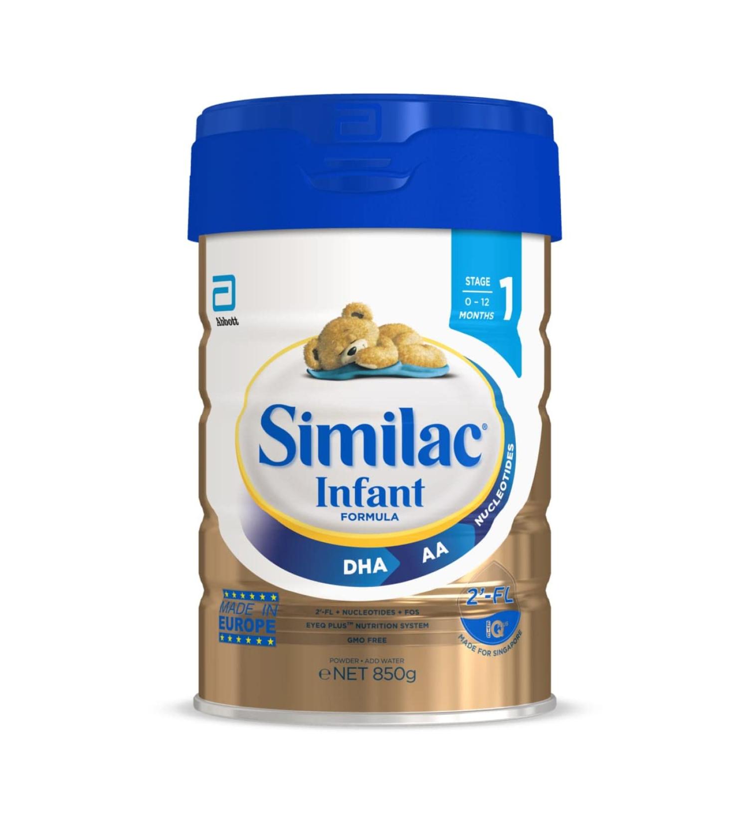Similac Infant Formula  Imported  with 2-FL HMO  Baby Formula Powder  850 g (29.9 oz) Can - Buy Online on GoSupps.com