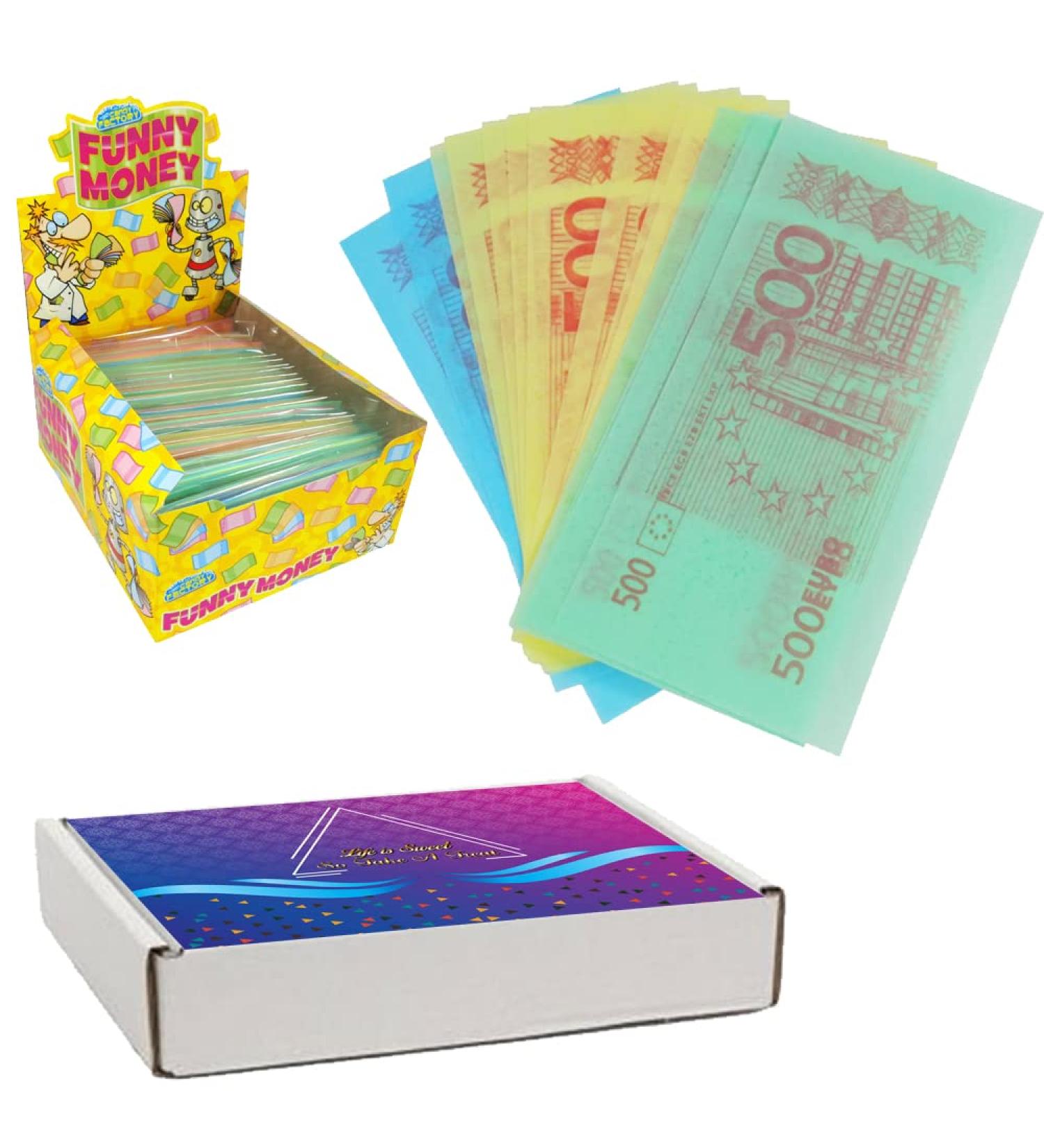 Crazy Candy Factory Edible Paper Funny Money 10 x 14g Packs - Buy Online on GoSupps.com