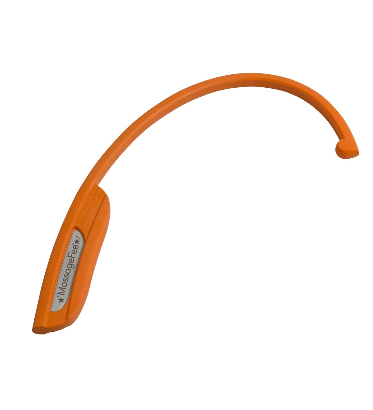 Massagefee Neck Massage Device | Trigger Point Therapy for Neck Pain Headaches & Shoulder Relief - Orange - Buy Online on GoSupps.com