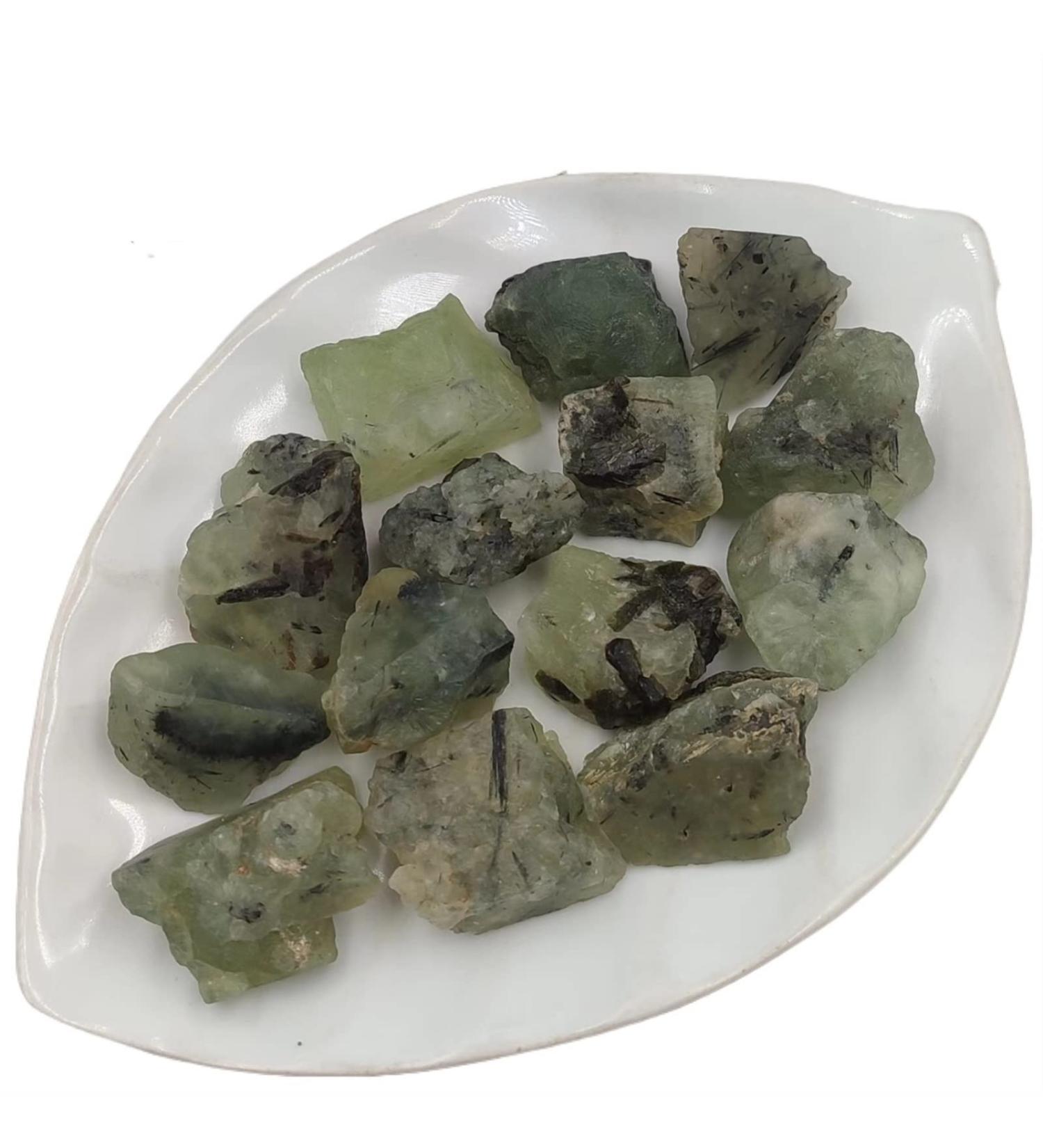 100g Bulk Natural Kiwi Jasper Raw Stones Rough Quartz Crystal Specimen Home Room Decor 20-40mm Raw Stones and Minerals (Color : Size : 100g) (Color : Prehnite Size : 100g) 100g Prehnite - Buy Online on GoSupps.com