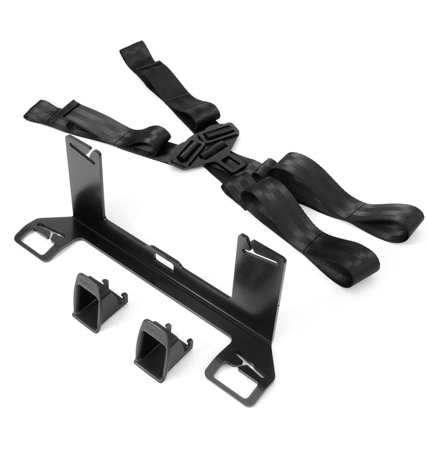 Hancaner Car Safety Seat Universal Steel Latch | ISOFIX Belt Connector & Seat Belt Mount for Enhanced Safety - Buy Online on GoSupps.com