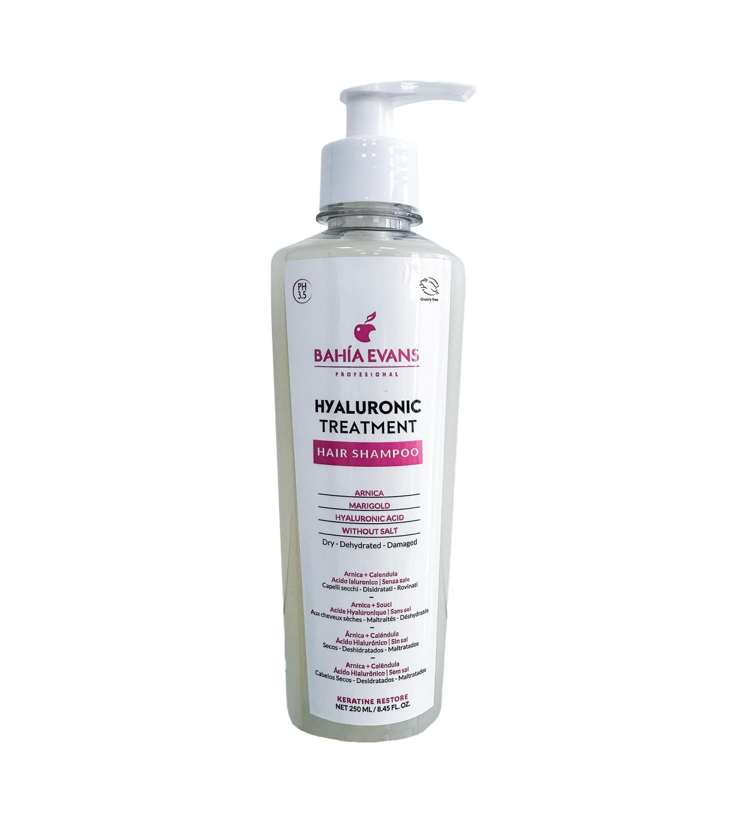 Keratin Shampoo & Hyaluronic Treatment - Deep Hydrating Shampoo for Dry Damaged Hair (8.45 FL OZ) - International Shipping Available - Buy Online on GoSupps.com