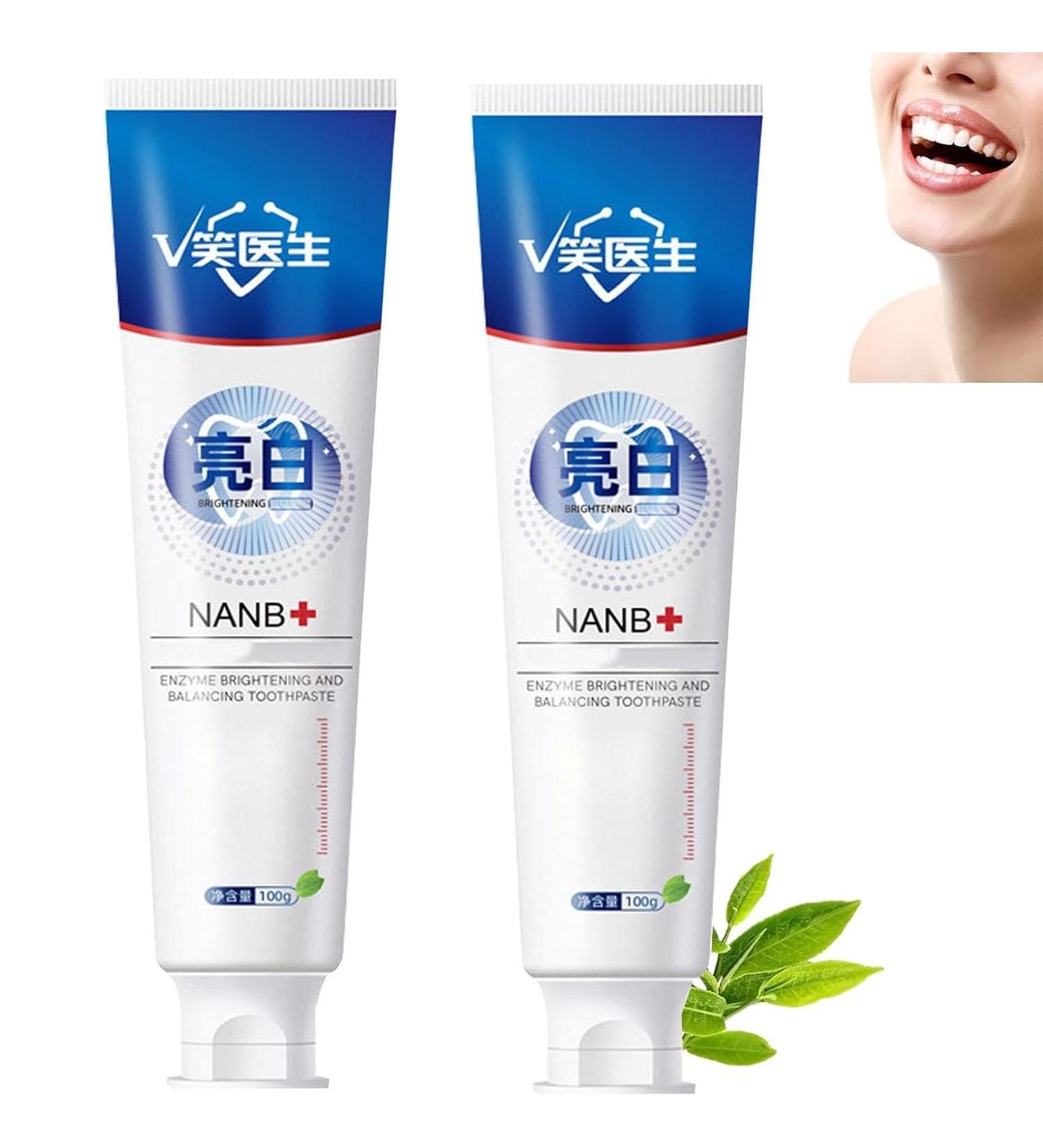 Smile Doctor SP-4 Probiotic Whitening Toothpaste - Ultra Stain Removal & Fresh Breath (2pcs) | International Shipping - Buy Online on GoSupps.com