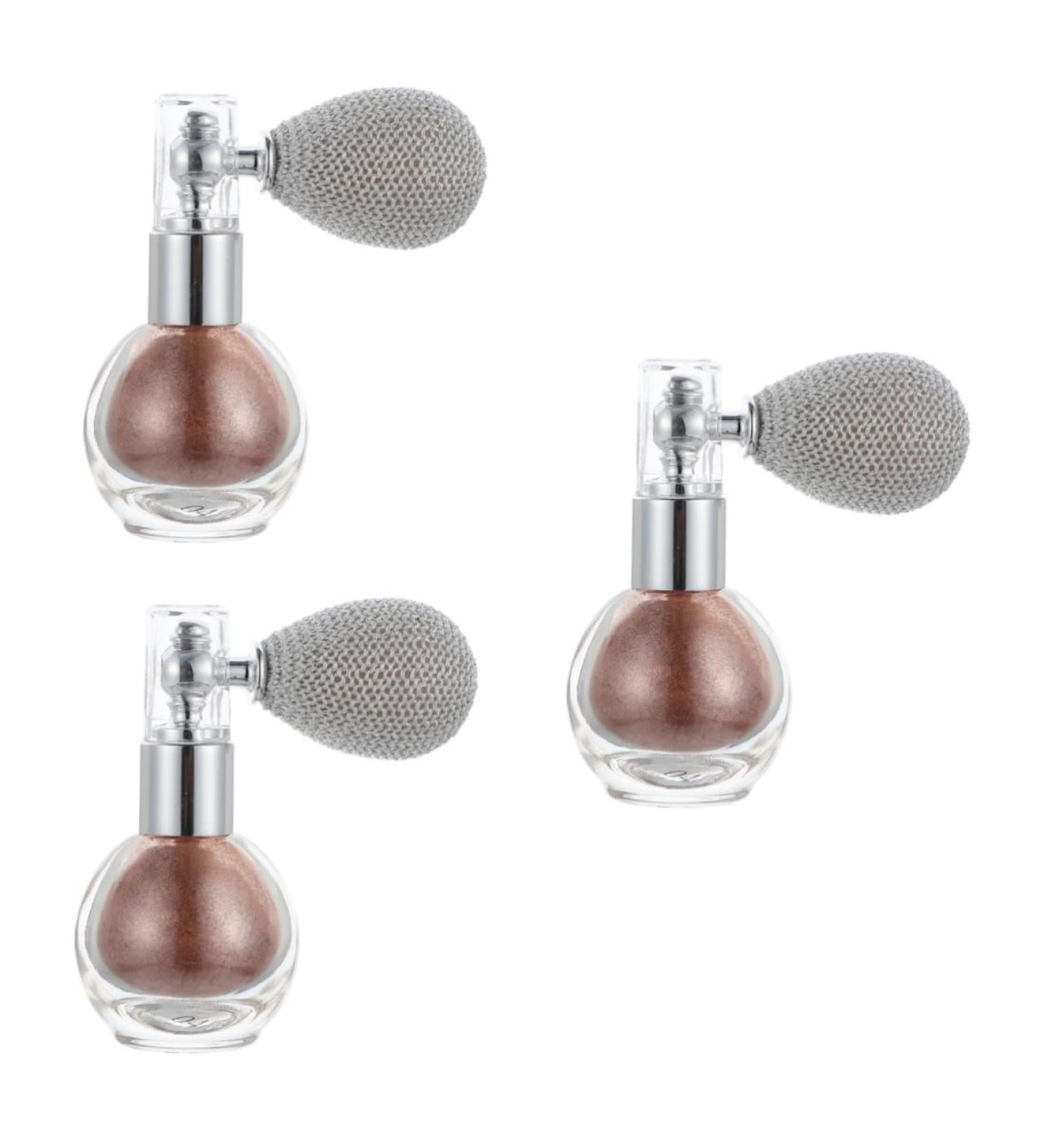 FOMIYES 3pcs Spray Glitter Spray Bottles Perfume Spray Bottle Body Highlighter Sprayer Liquid Baking Powder As Shown 2x3pcs 7.5x6cmx3pcs - Buy Online on GoSupps.com