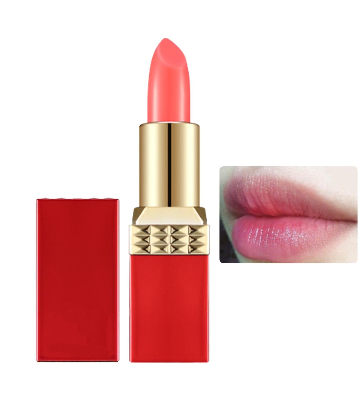  Jlobnyiun Long-lasting smudge-proof red lipstick non-stick lipstick creamy lipstick natural waterproof lipstick moisturizing lipstick for women's lip makeup - Buy Online on GoSupps.com