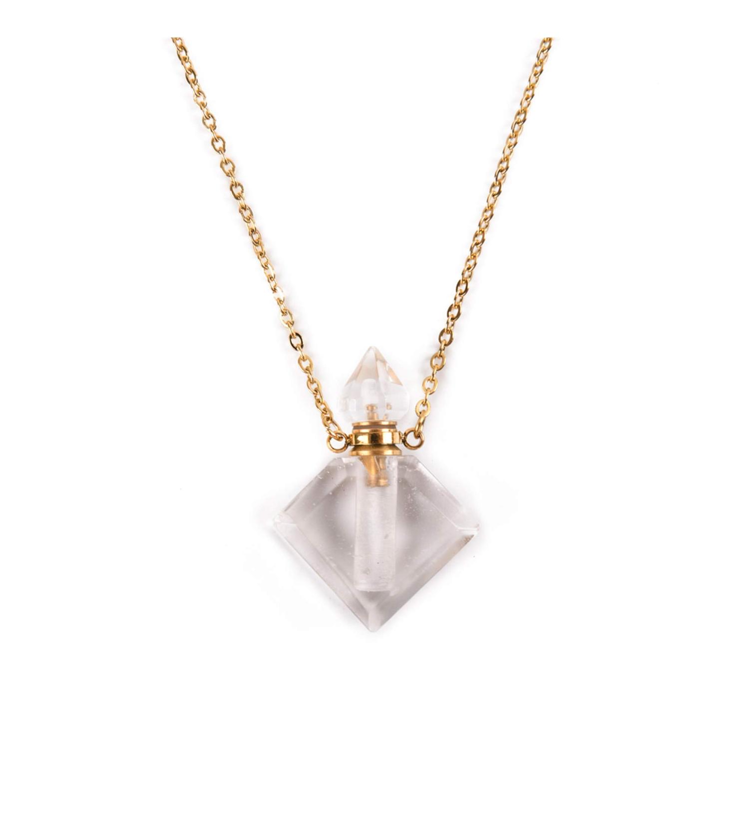 YGLINE Healing Crystal Necklace Perfume Diffuser - Unique Gift for Women | International Shipping Available - Buy Online on GoSupps.com