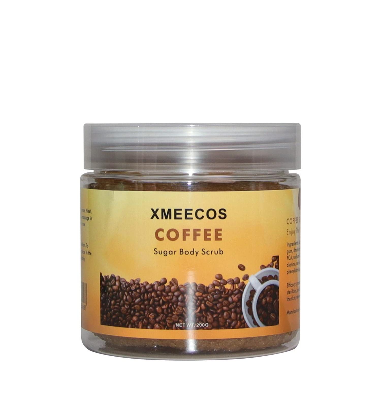 Coffee Sugar Body Scrub | Cruelty-Free Exfoliating Moisturizer | Heals Cracked Skin & Nourishes with Coffee Extract - Buy Online on GoSupps.com