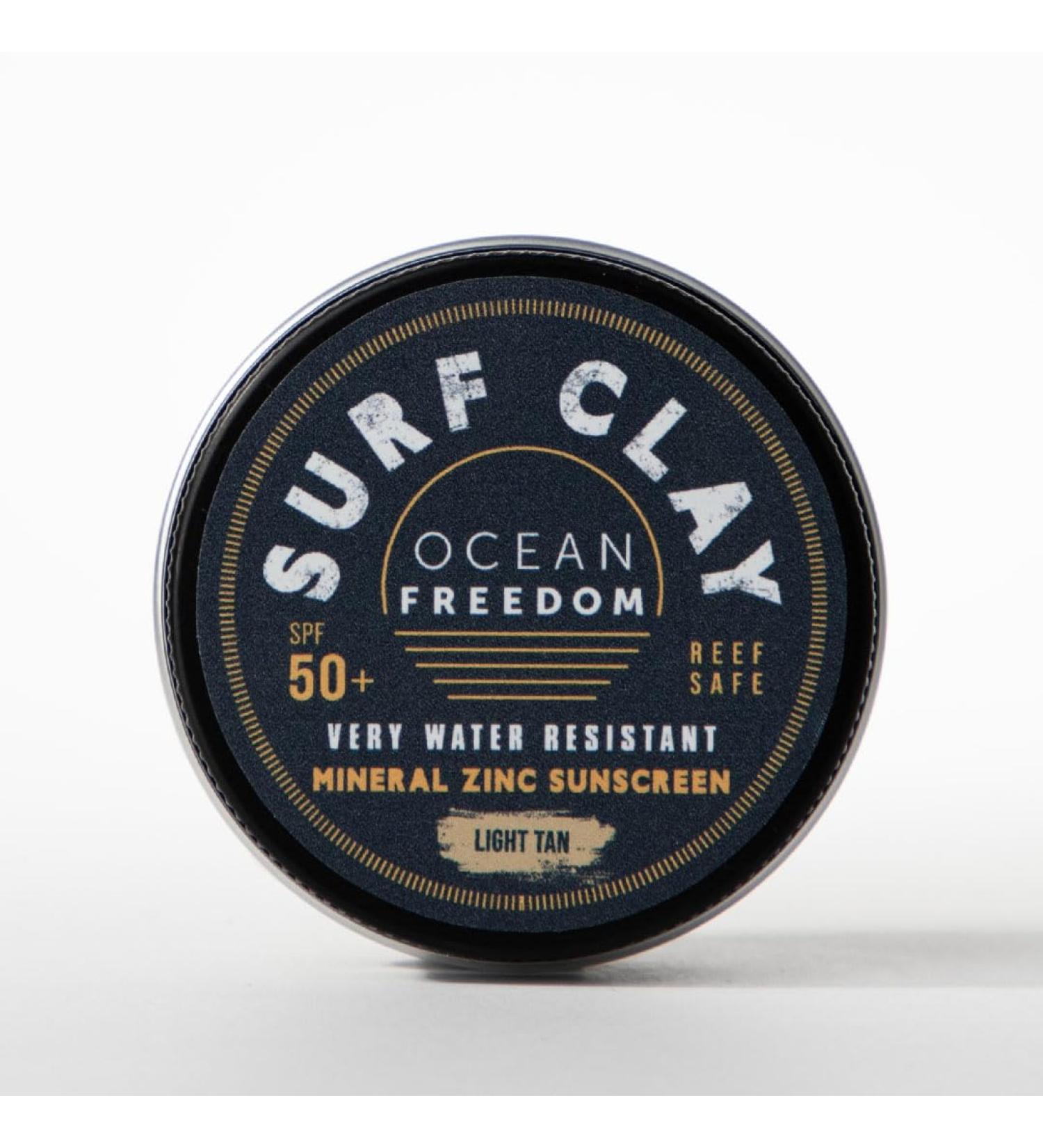 Ocean Freedom - Surf Clay Light Tan SPF 50+ Mineral Sunscreen