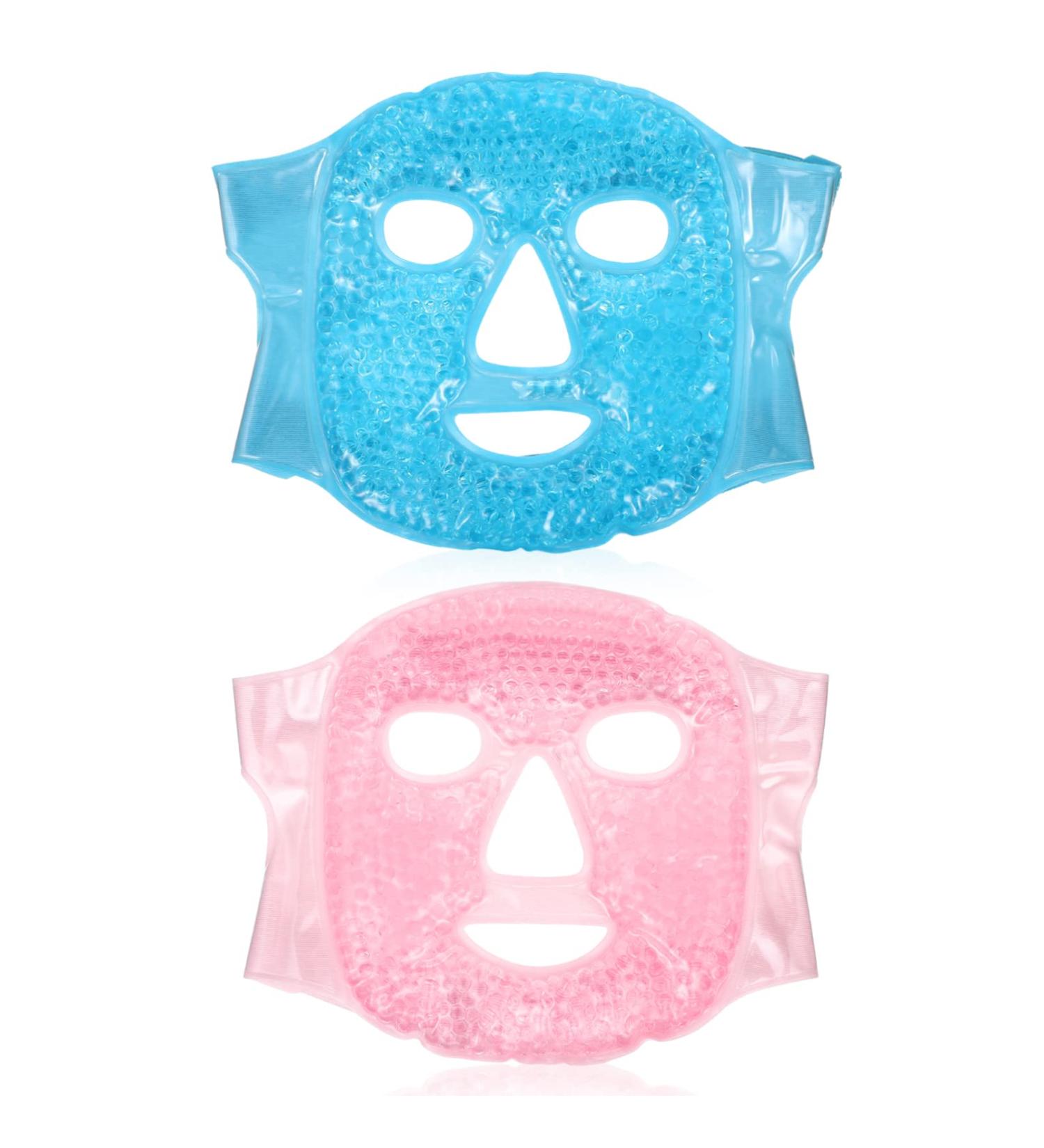 2pcs Cold Face Eye Mask Ice Pack - Skin Care Self Care Beauty - Buy Online on GoSupps.com