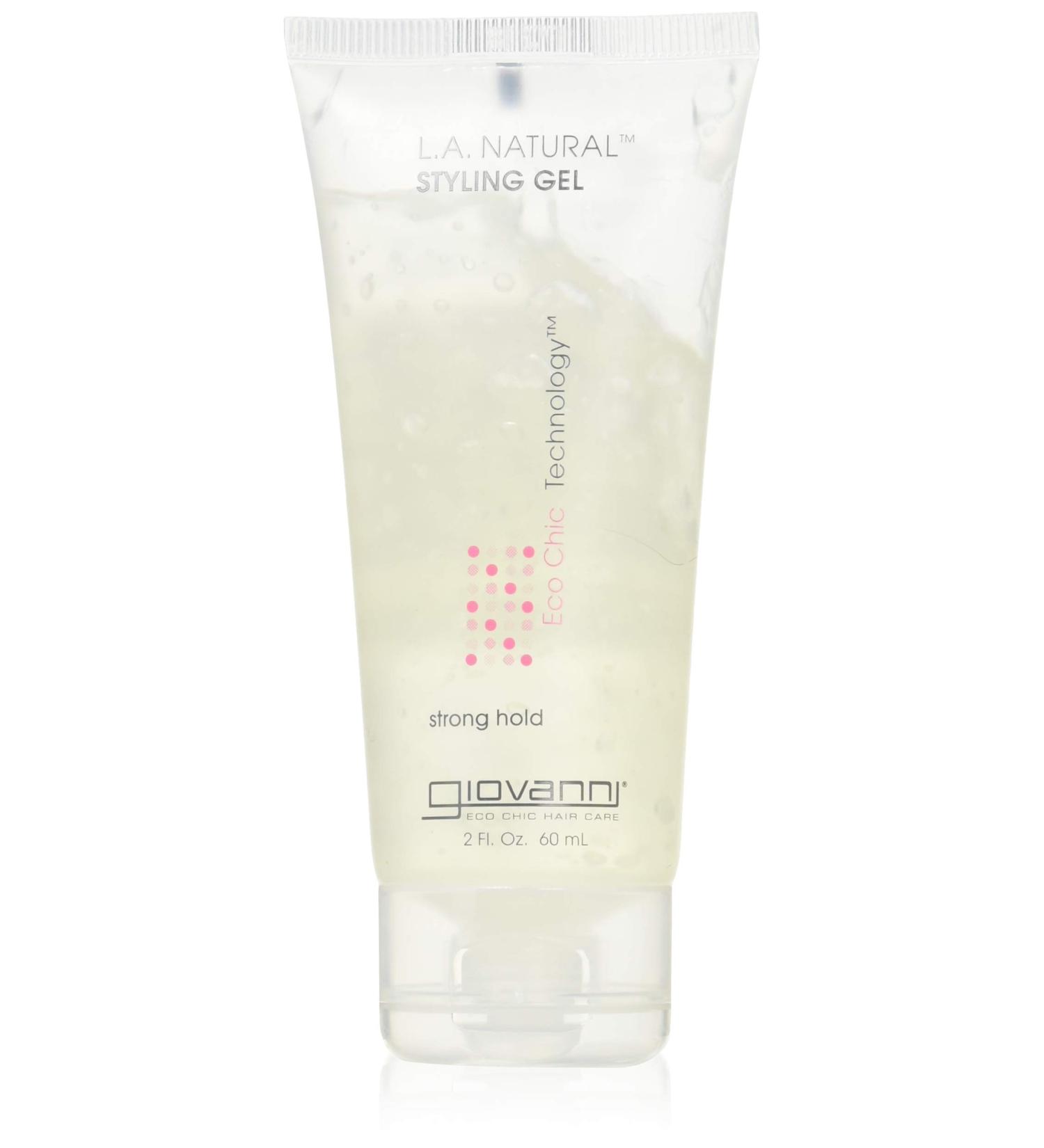 GIOVANNI COSMETICS L.A. Natural Styling Gel - 2 Oz | Vegan & Cruelty-Free - Buy Online on GoSupps.com