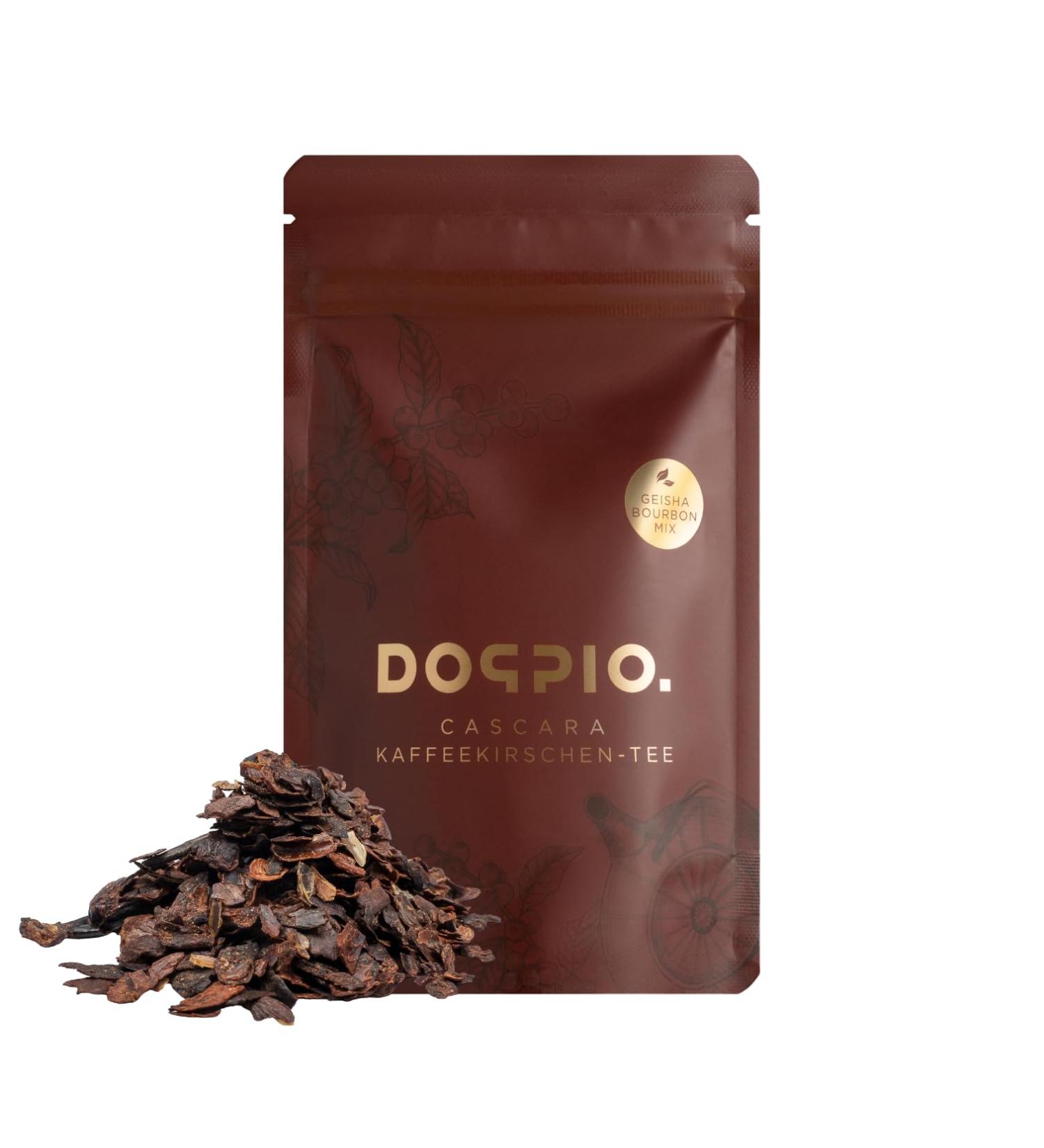 Cascara Coffee Cherry Tea - Fruity & Healthy | 150g High Quality Caffeinated Fruit Tea | Sustainable Coffee Replacement - Buy Online on GoSupps.com