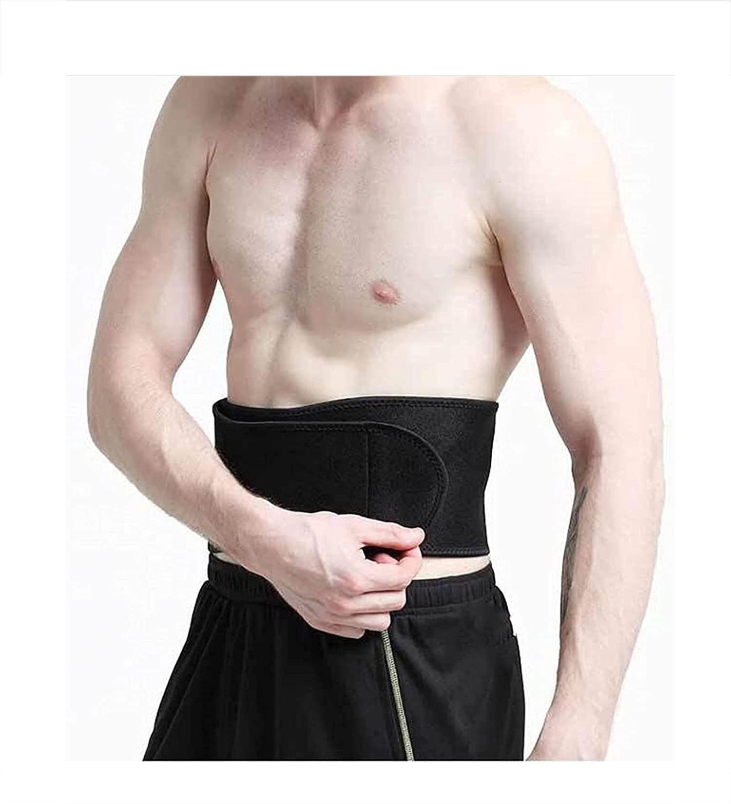 Back Bandage Belt - Self-Heating Lordosis Support for Pain Relief | Sciatica & Weight Lifting | Unisex | 123x15cm - Buy Online on GoSupps.com