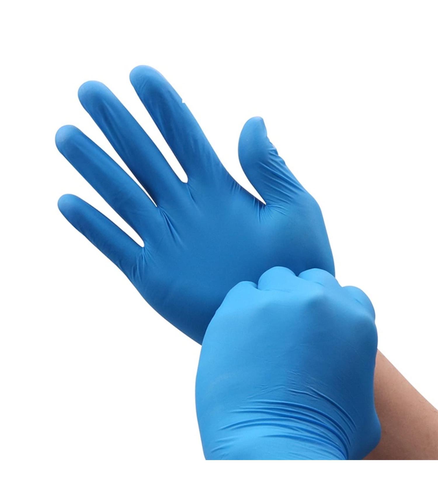 SEPTAM Cleaning Gloves Blue Nitrile Gloves Waterproof Food Grade Black Household Kitchen Laboratory Cleaning Gloves Cooking - Buy Online on GoSupps.com